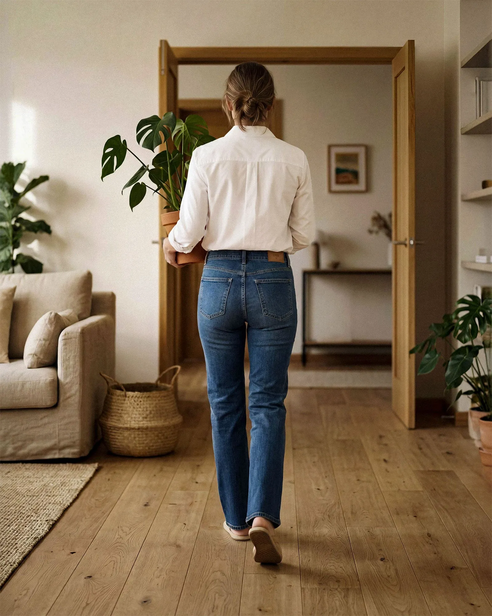 Adair Slim Leg || Dunfield sold by Edwin product image thumbnail 3