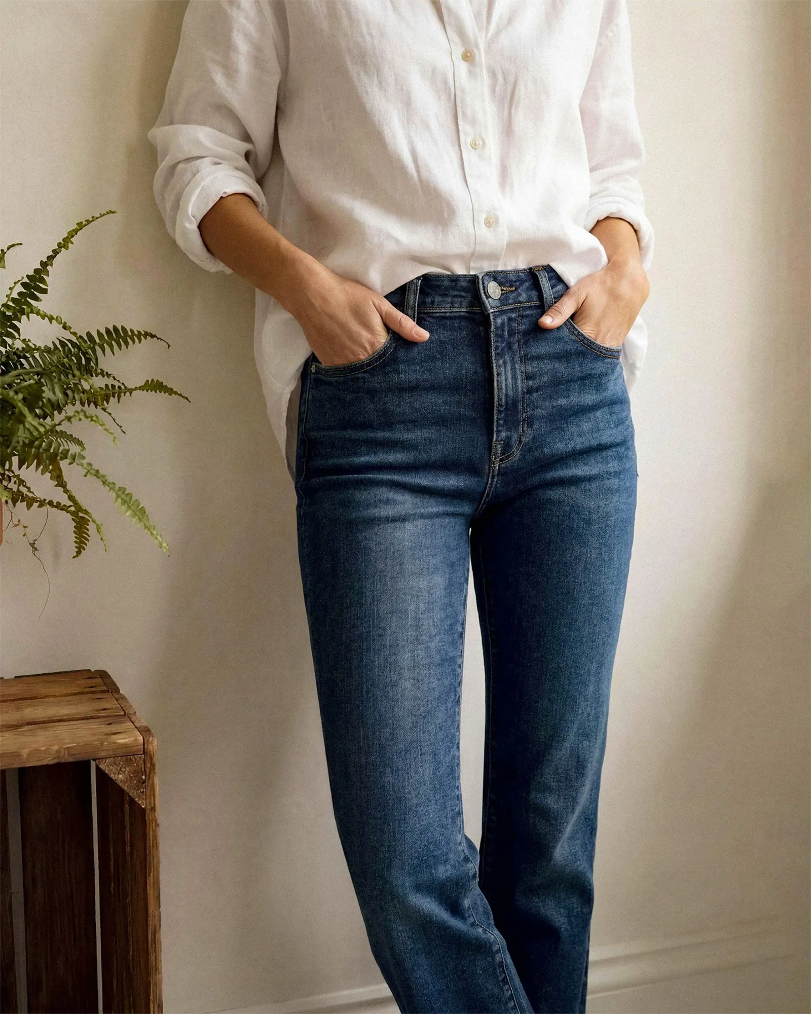 Adair Slim Leg || Dunfield sold by Edwin product image thumbnail 4