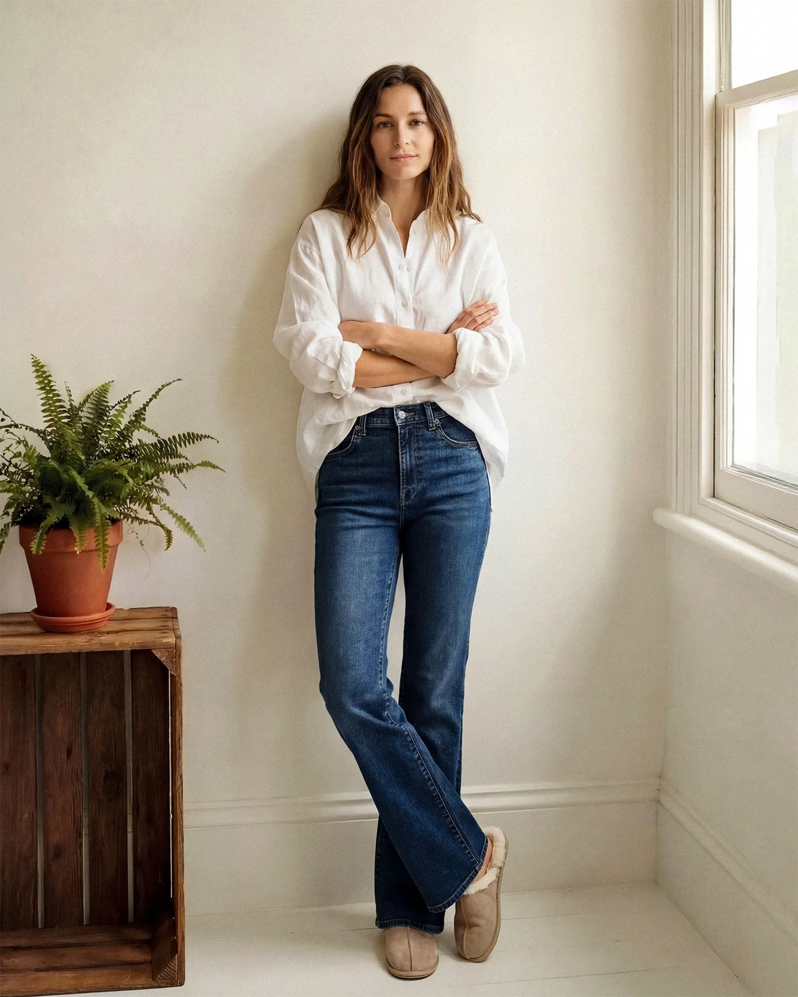 Adair Slim Leg || Dunfield sold by Edwin
