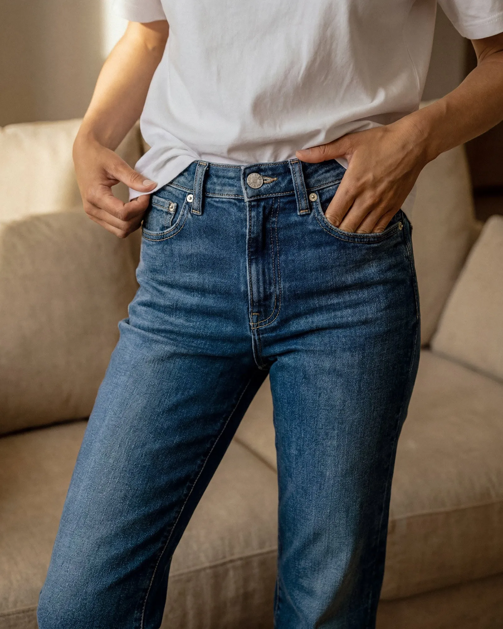 Adair Slim Leg || Fenwick sold by Edwin product image thumbnail 4