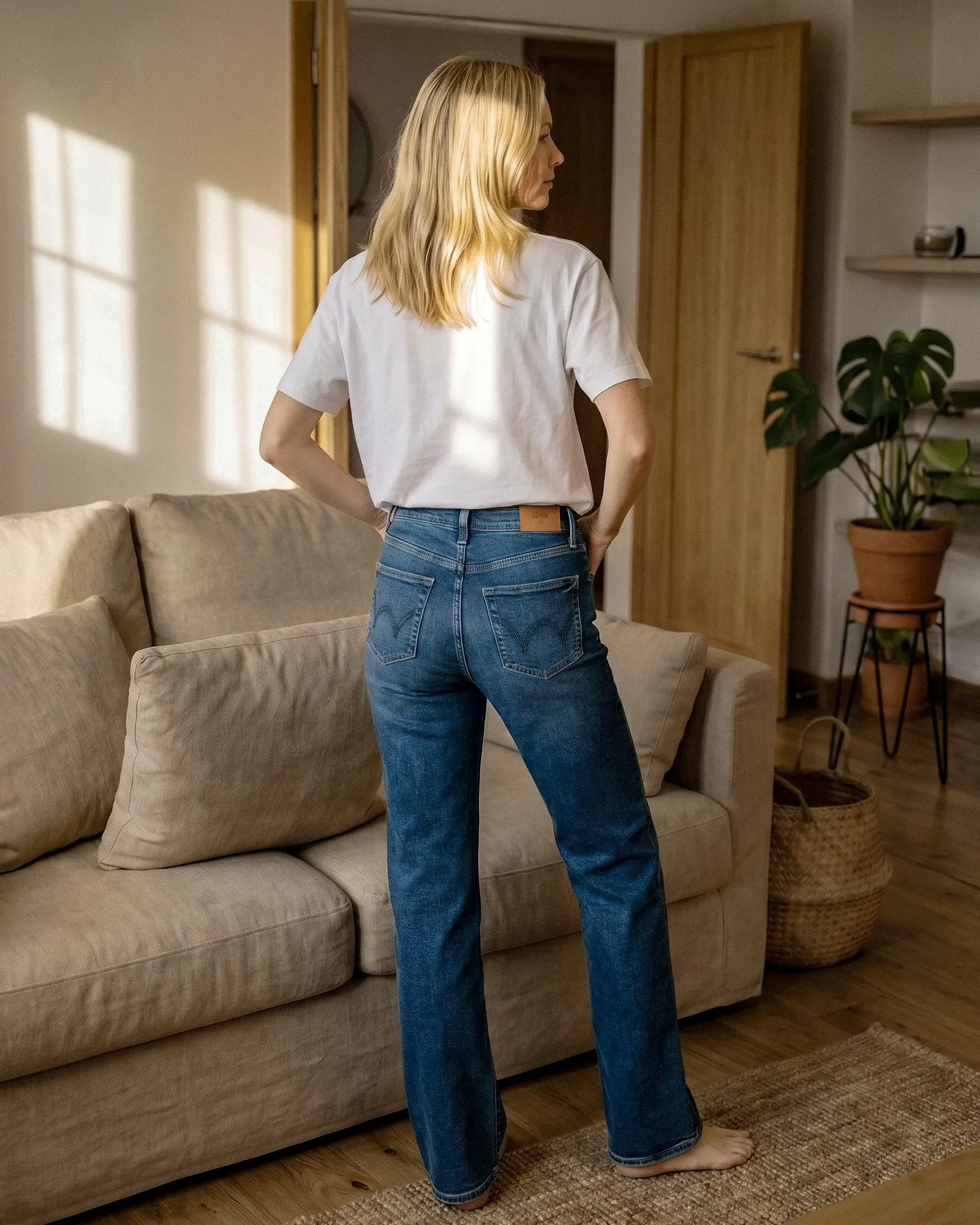 Adair Slim Leg || Fenwick sold by Edwin product image thumbnail 3