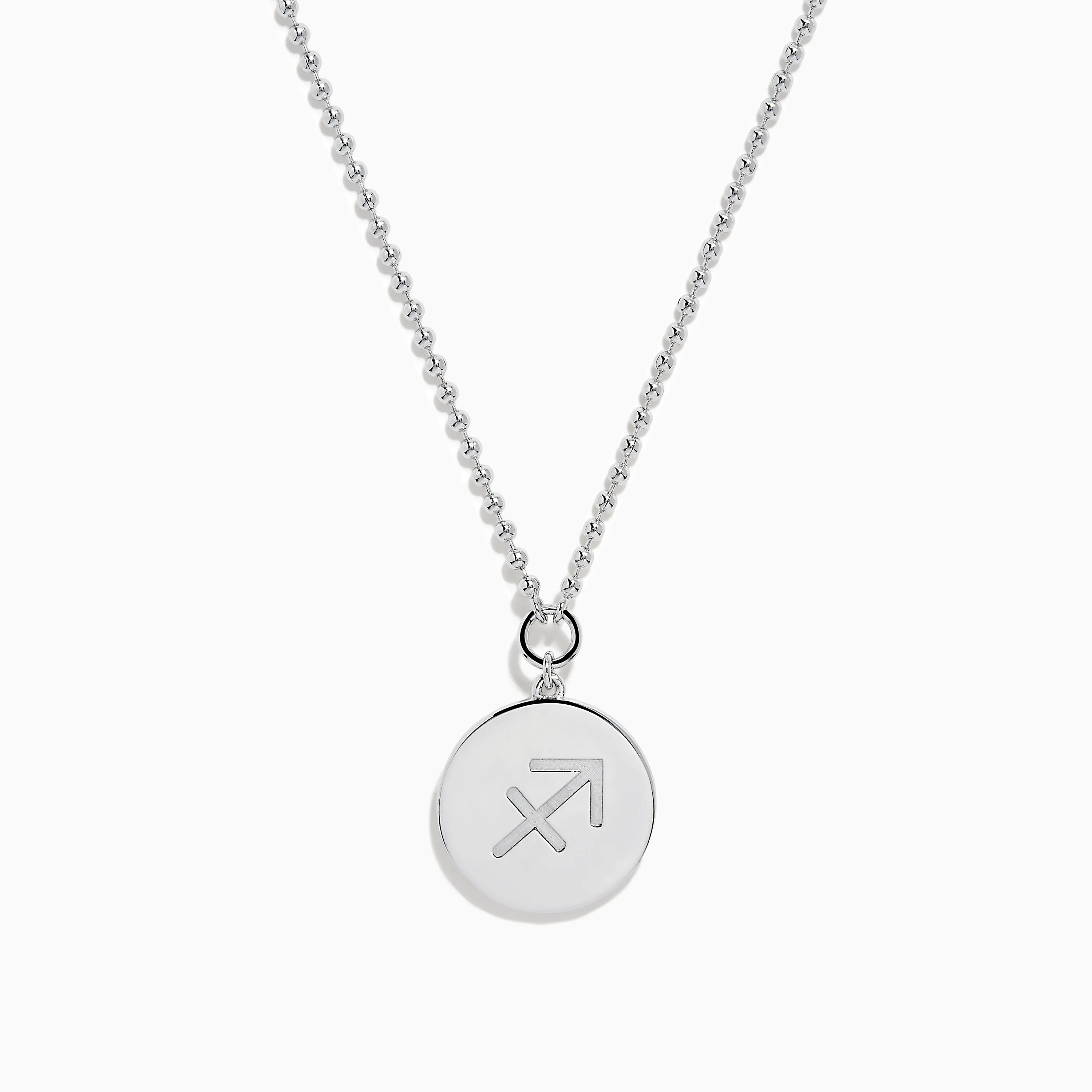 Zodiac 925 Sterling Silver and Diamond Sagittarius Necklace sold by Effy product image thumbnail 2