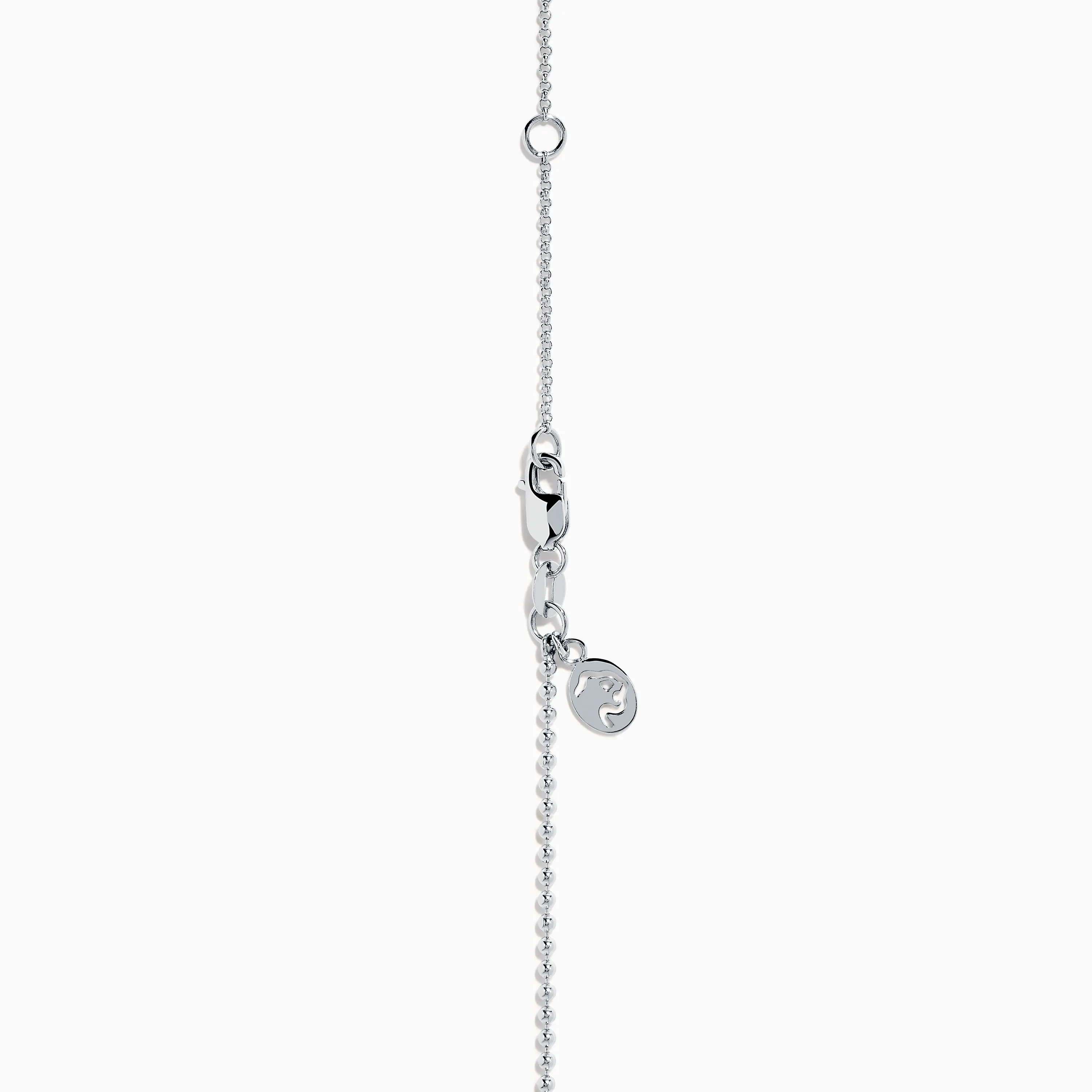 Zodiac 925 Sterling Silver and Diamond Taurus Necklace sold by Effy product image thumbnail 5