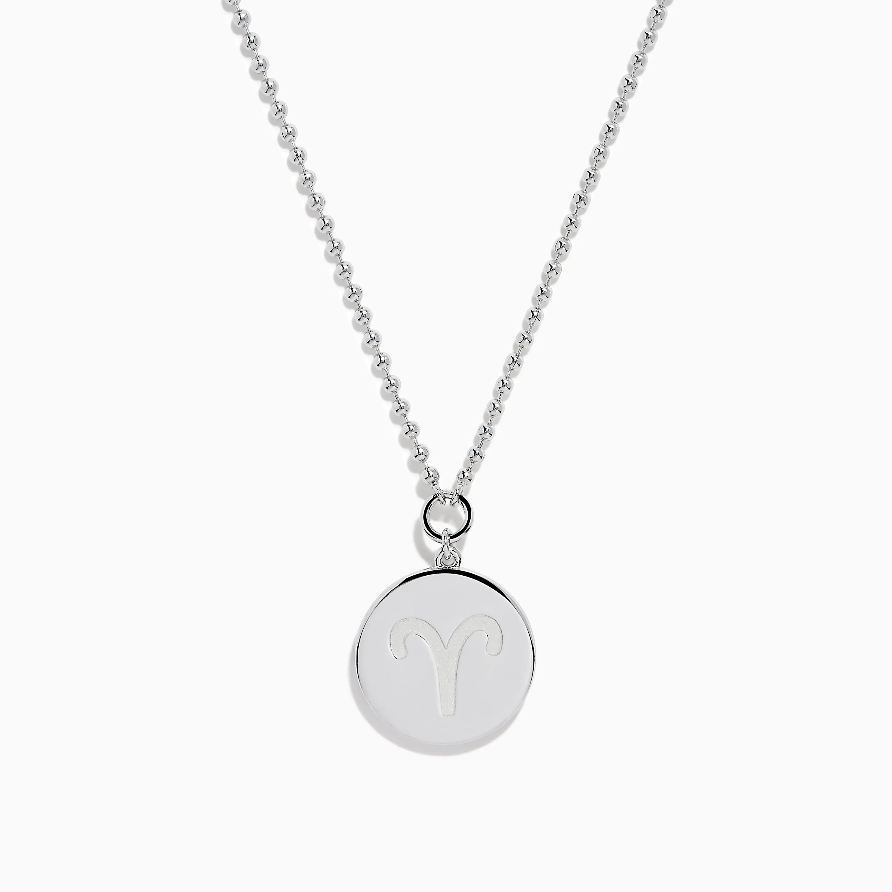 Zodiac 925 Sterling Silver and Diamond Aries Necklace sold by Effy product image thumbnail 2