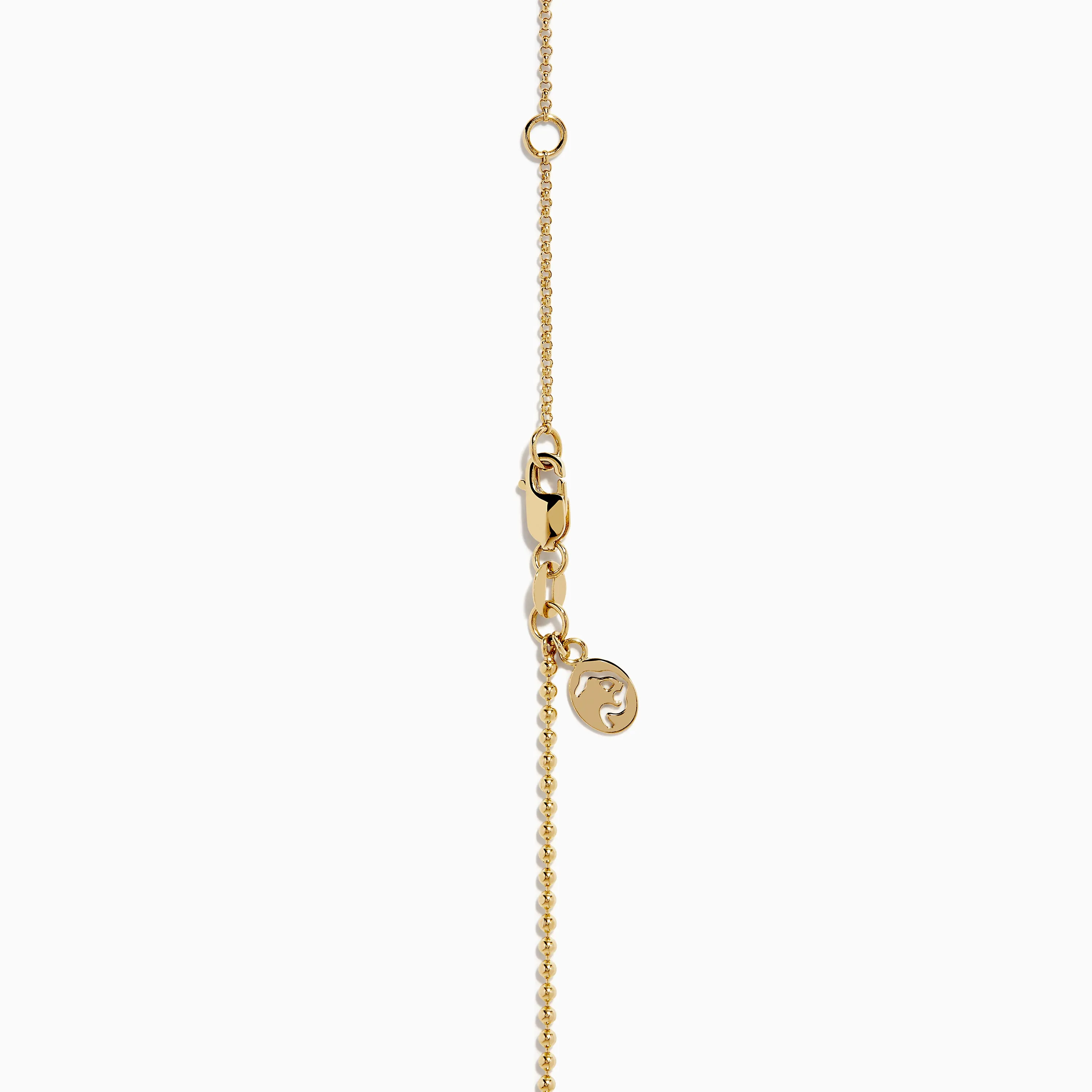 Zodiac 14K Yellow Gold and Diamond Cancer Necklace sold by Effy product image thumbnail 5