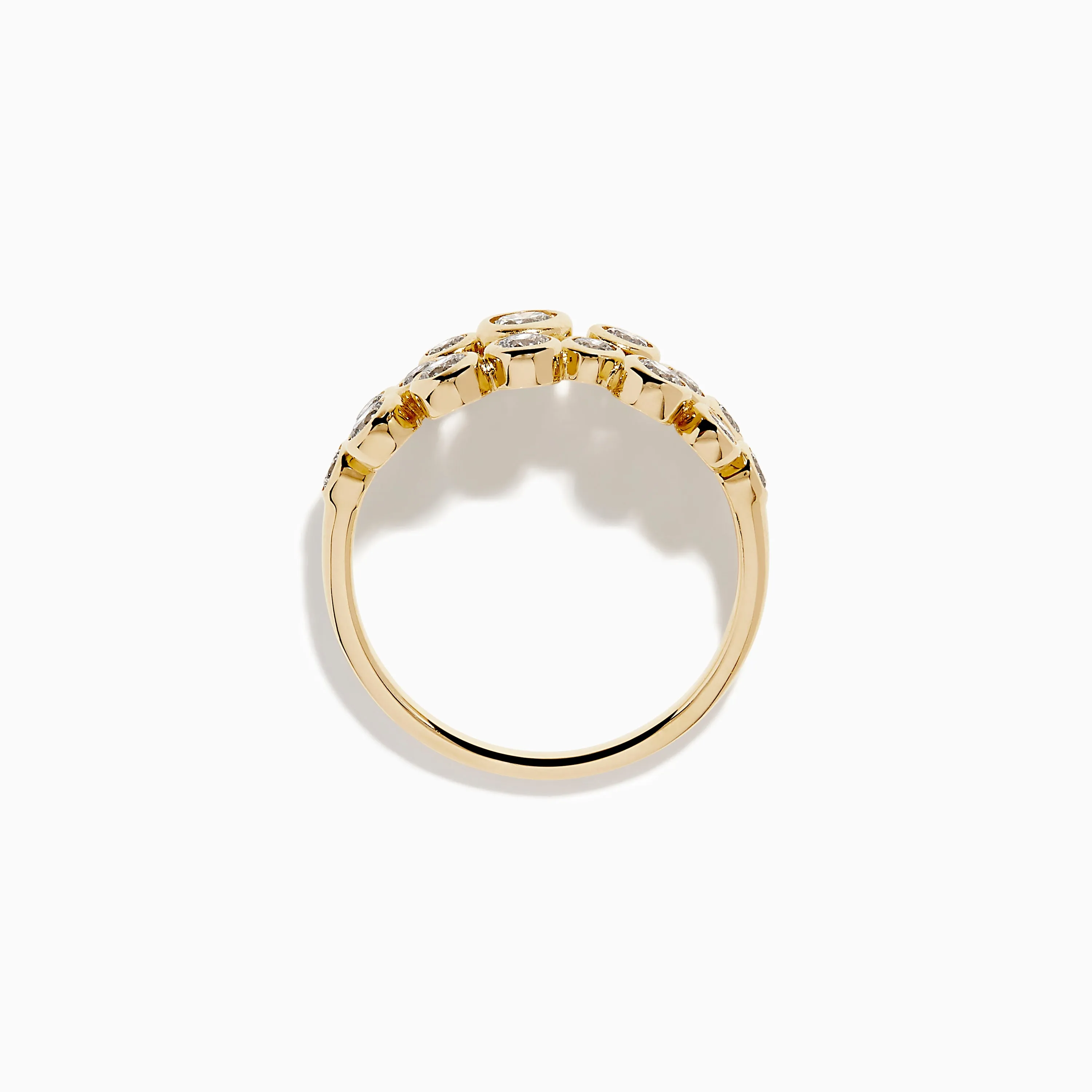 D'Oro 14K Yellow Gold Bezel Set Diamond Band sold by Effy product image thumbnail 3