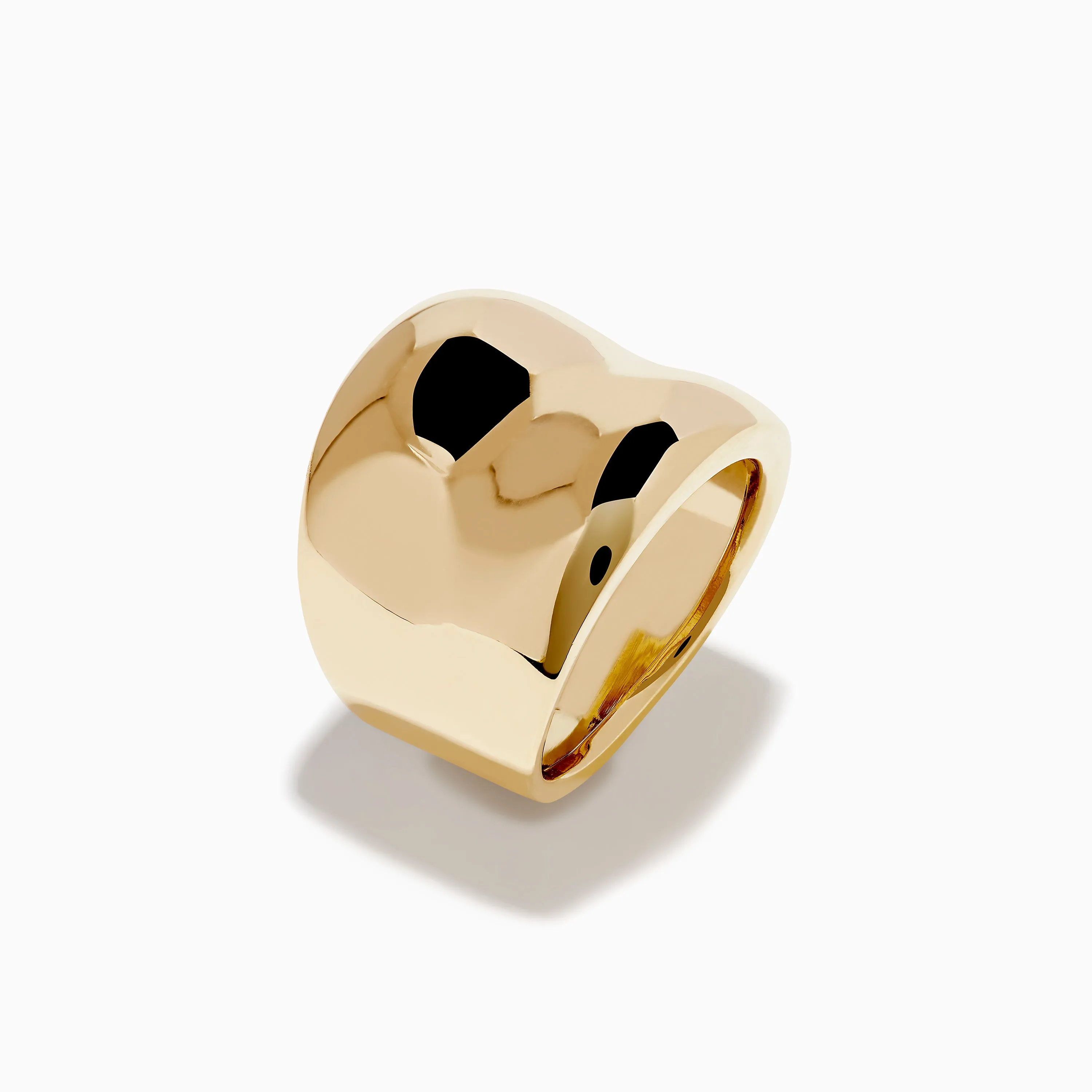 14K Yellow Gold Polish Wide Concave Band sold by Effy product image thumbnail 4