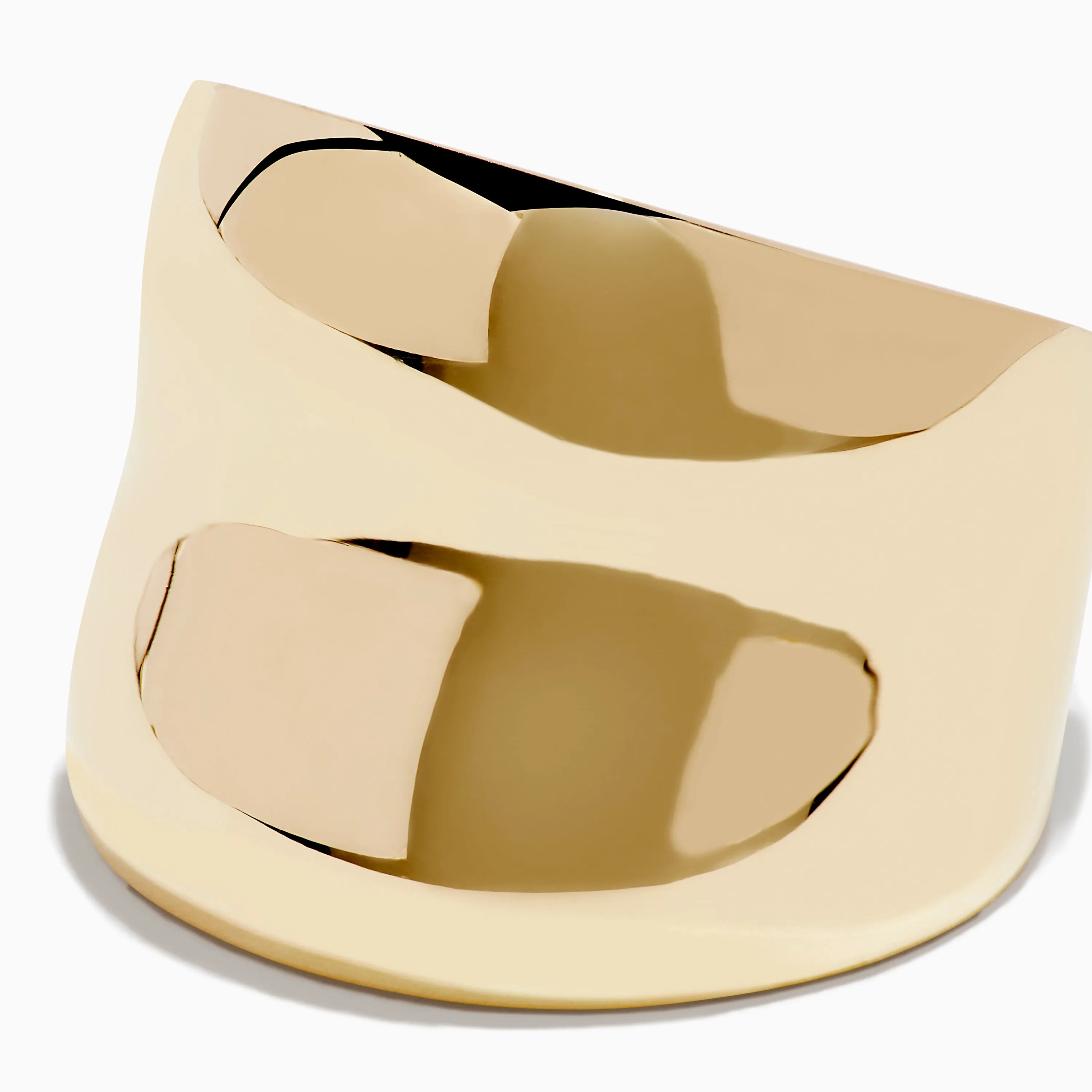 14K Yellow Gold Polish Wide Concave Band sold by Effy product image thumbnail 2