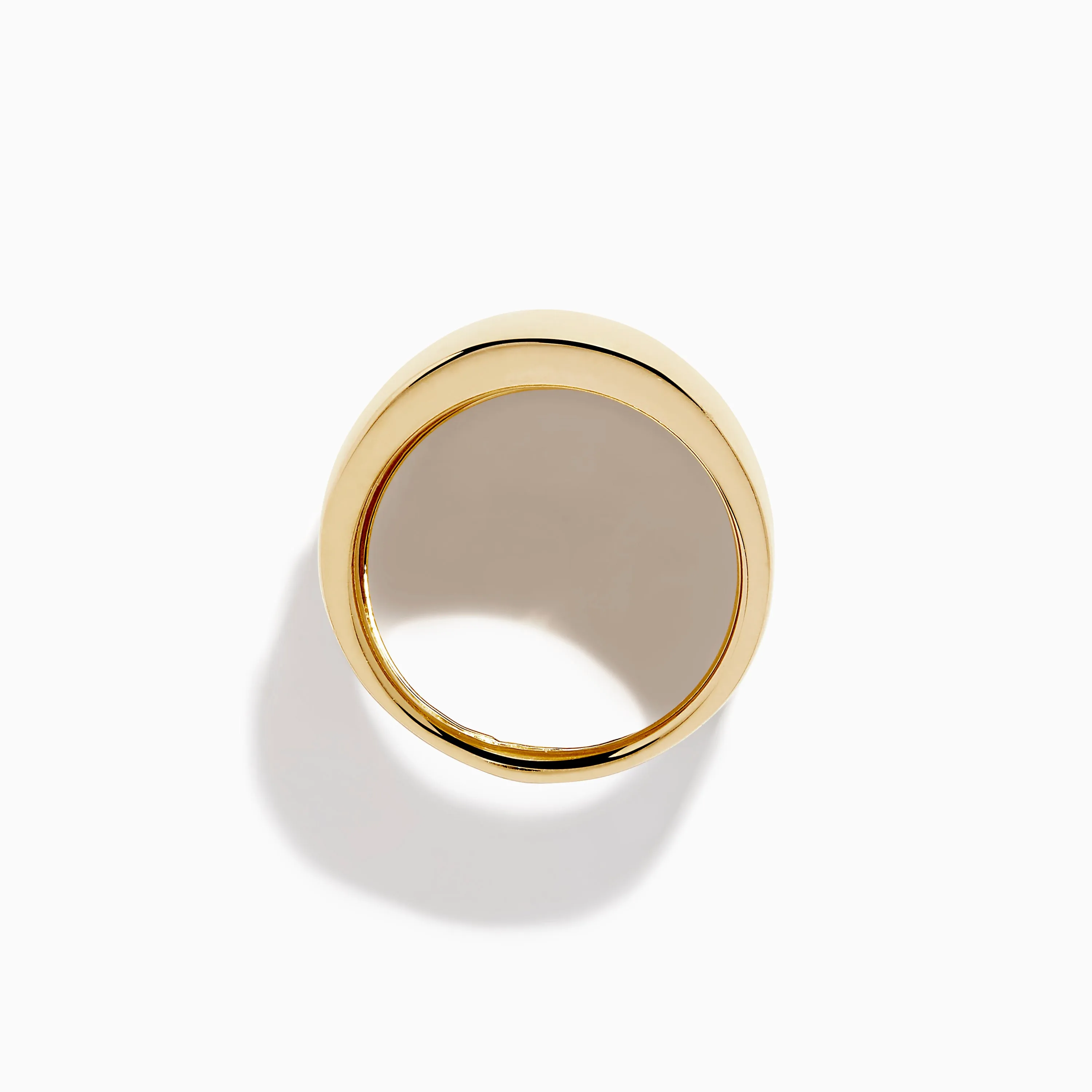 14K Yellow Gold Polish Wide Concave Band sold by Effy product image thumbnail 3