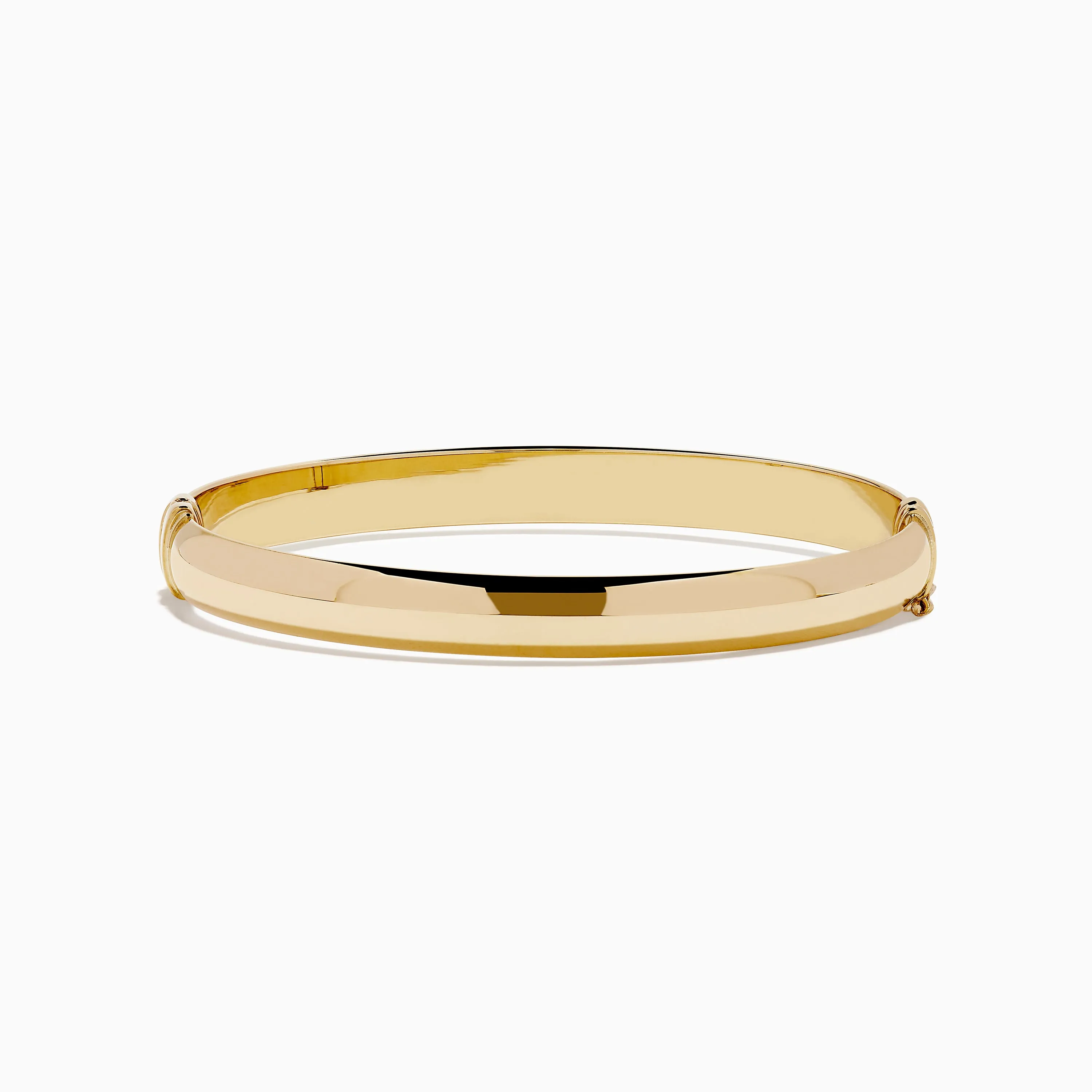 14K Yellow Gold Oval with Hinge Bracelet sold by Effy