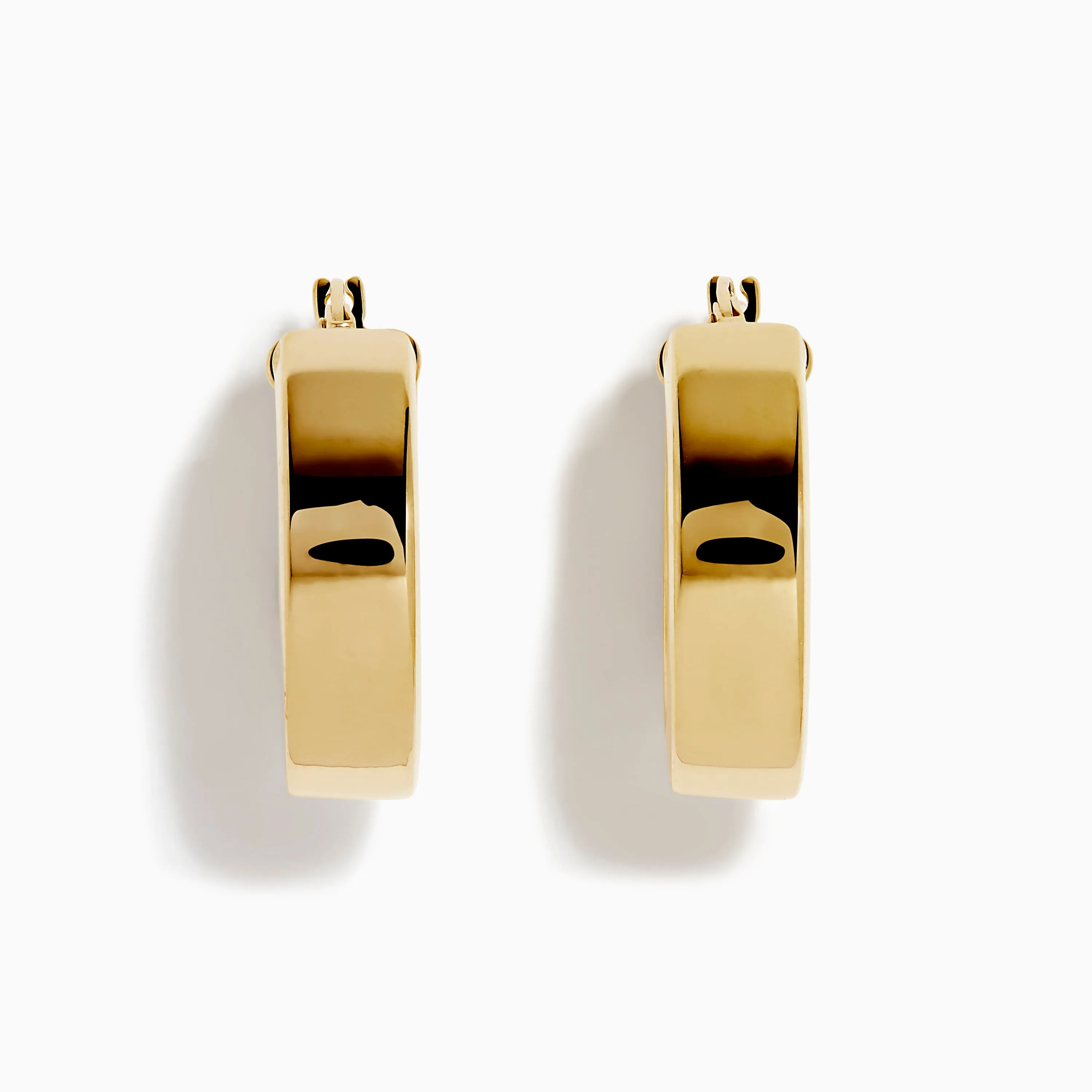 14K Yellow Gold Tube Hoop Earrings sold by Effy