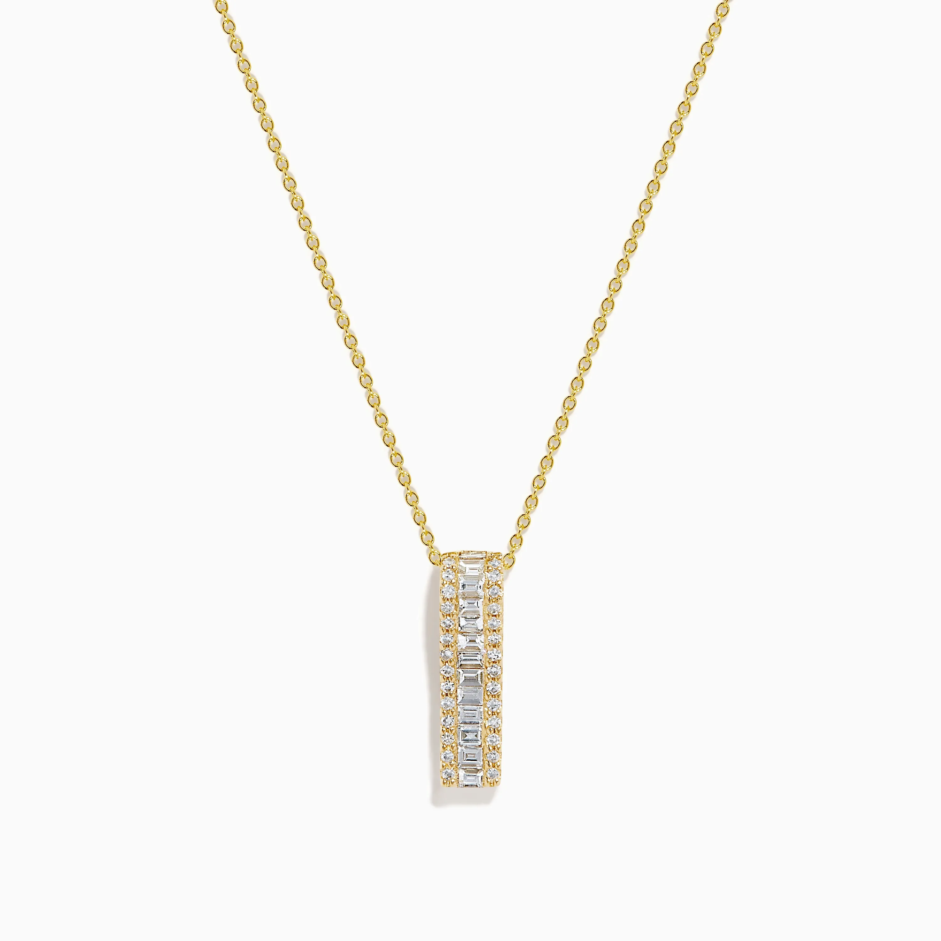 D'Oro 14K Yellow Gold Diamond Pendant sold by Effy