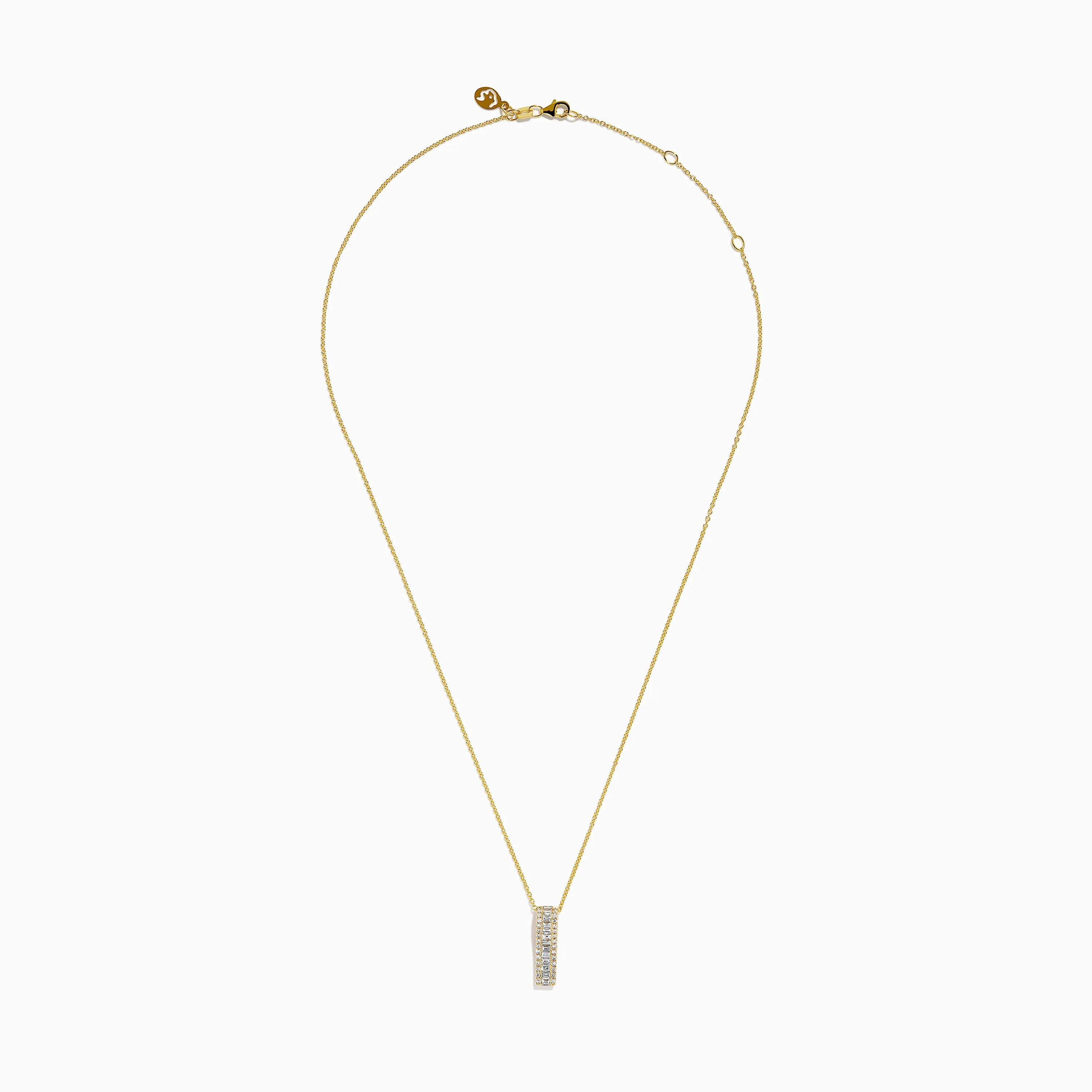 D'Oro 14K Yellow Gold Diamond Pendant sold by Effy product image thumbnail 4