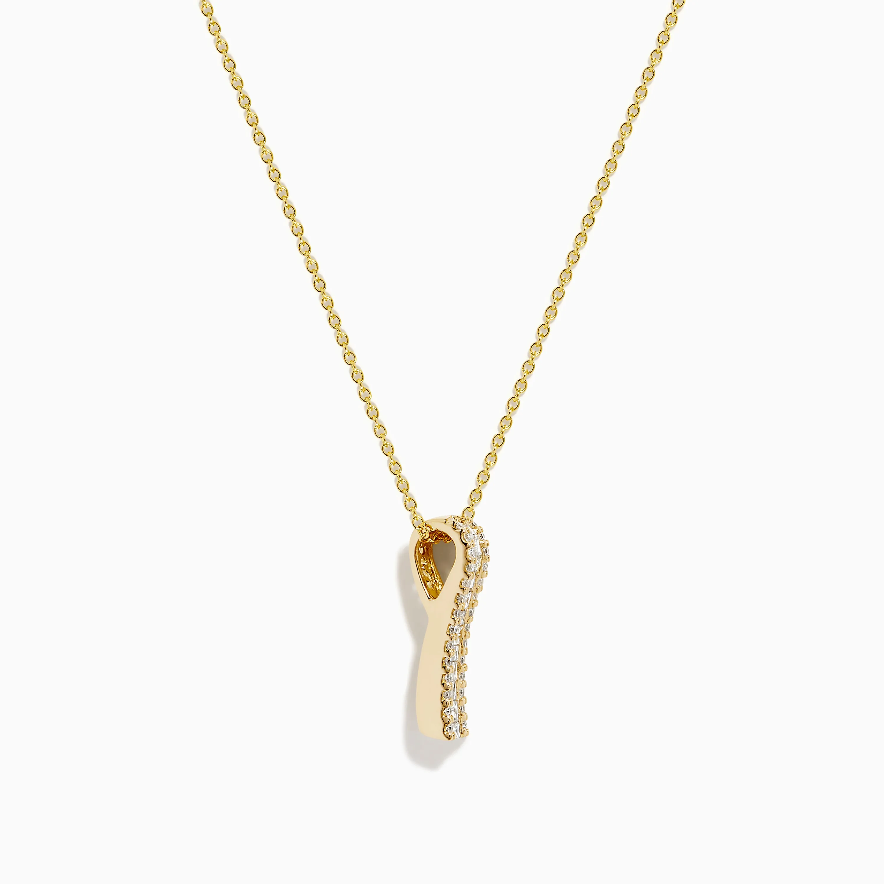 D'Oro 14K Yellow Gold Diamond Pendant sold by Effy product image thumbnail 3