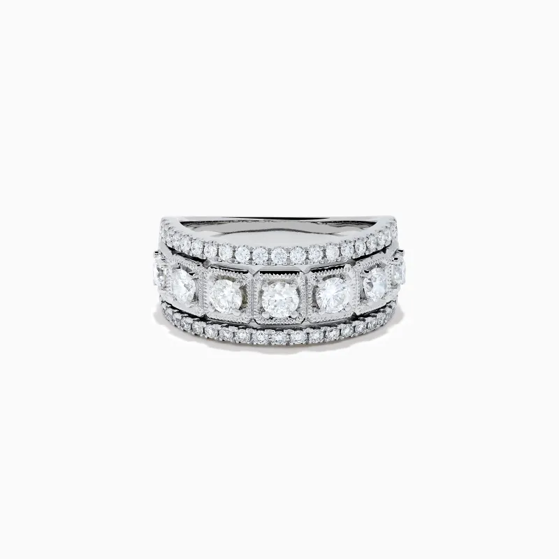 Classique 14K White Gold Diamond Ring sold by Effy