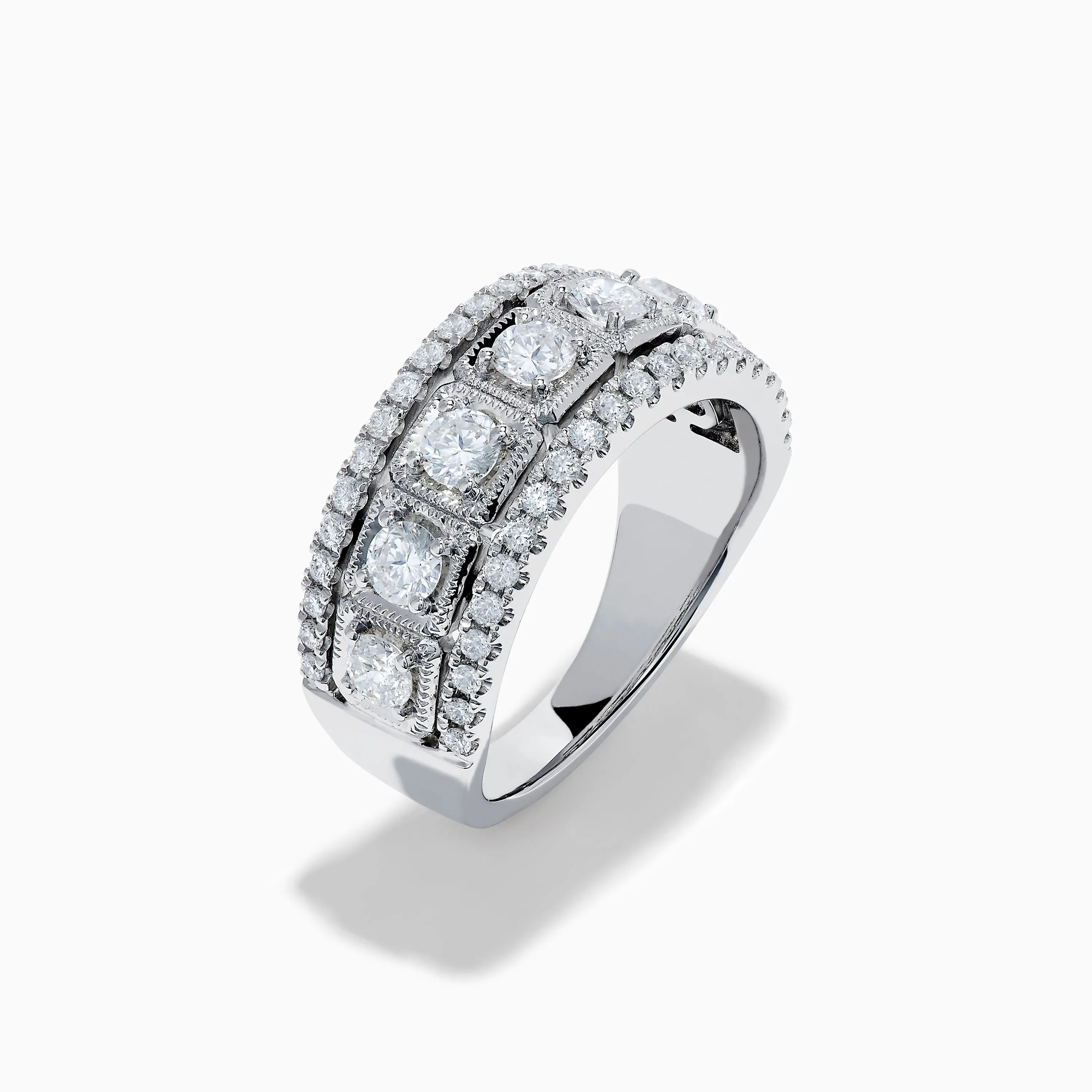 Classique 14K White Gold Diamond Ring sold by Effy product image thumbnail 4