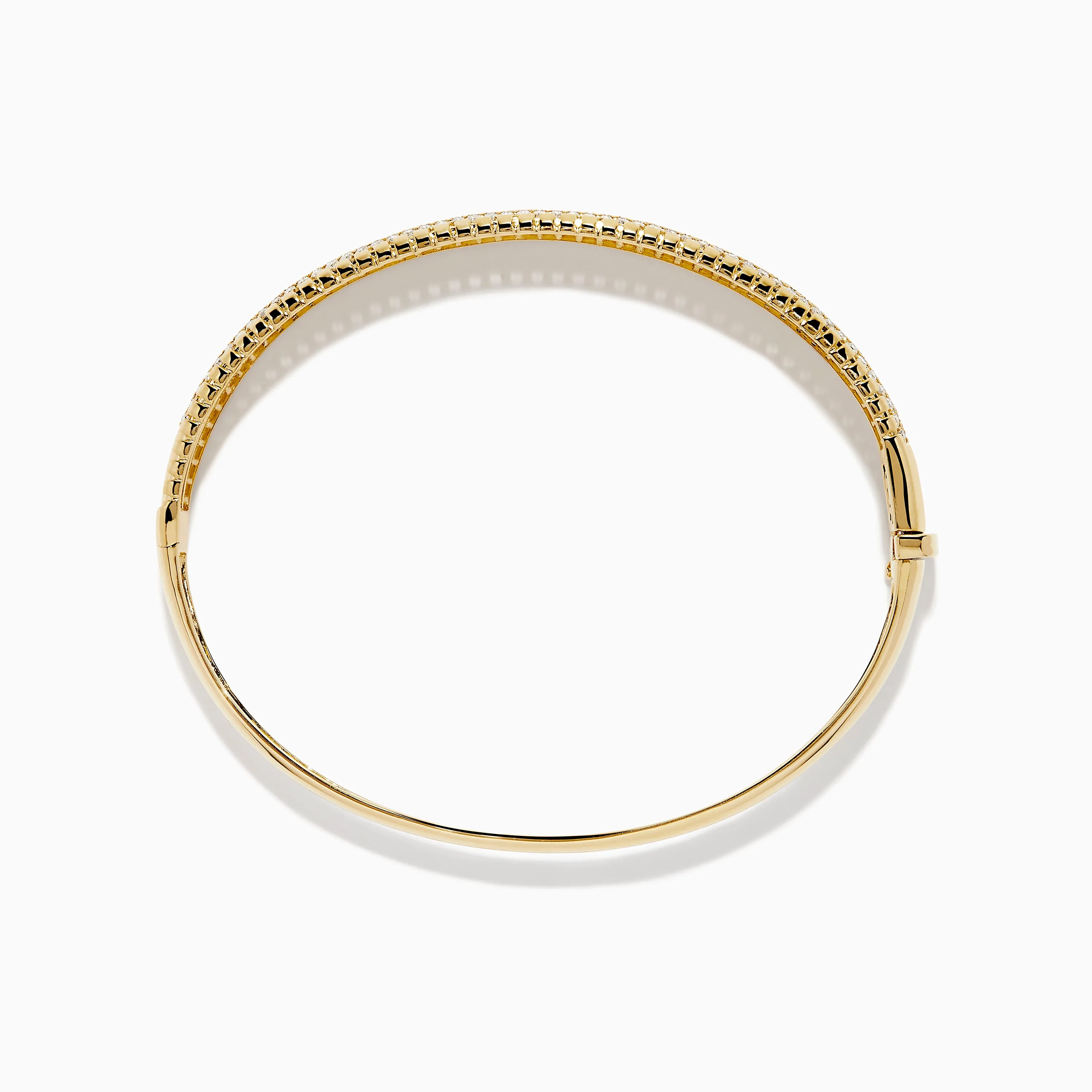 D'Oro 14K Yellow Gold Diamond Bangle sold by Effy product image thumbnail 3