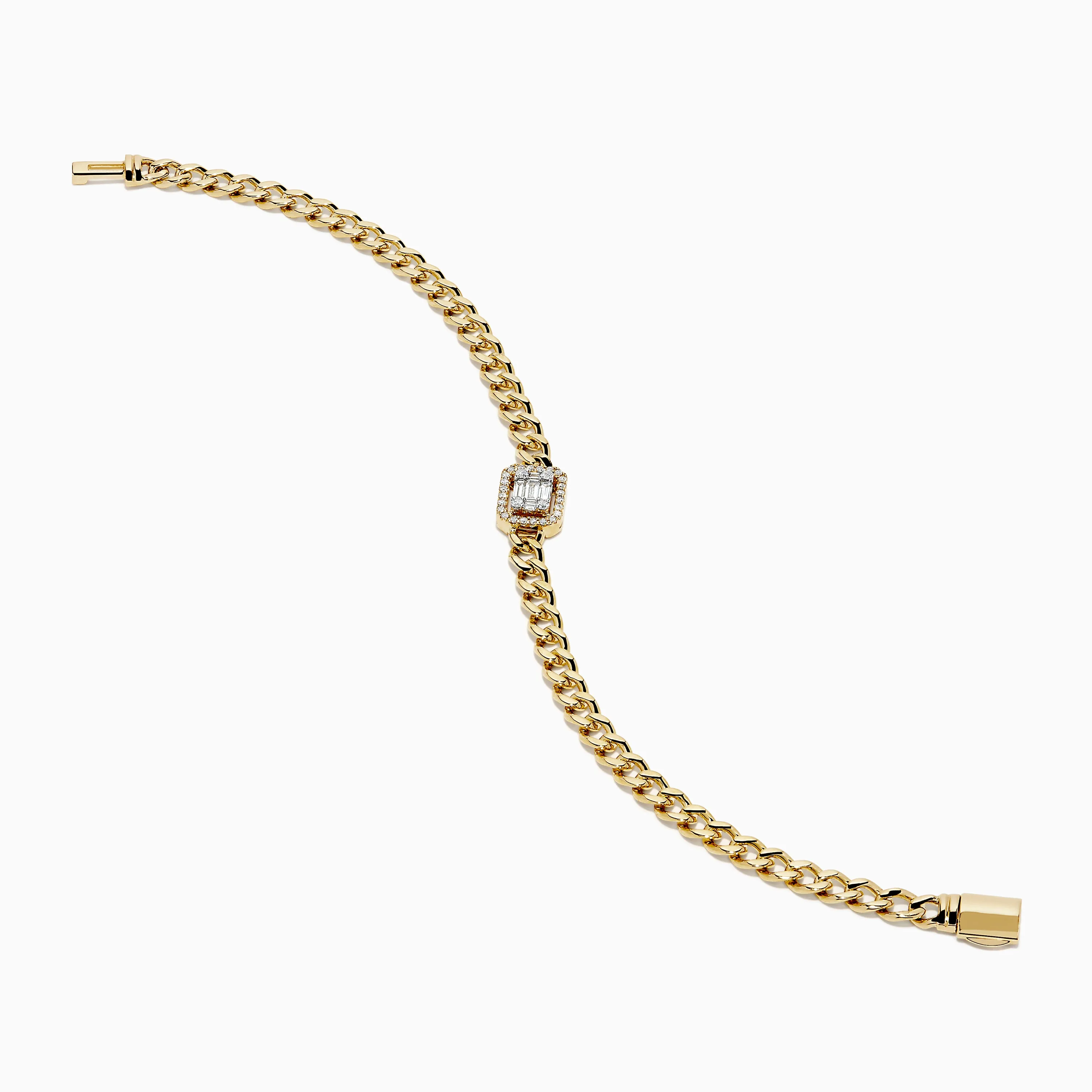 D'Oro 14K Yellow Gold Diamond Bracelet sold by Effy product image thumbnail 2