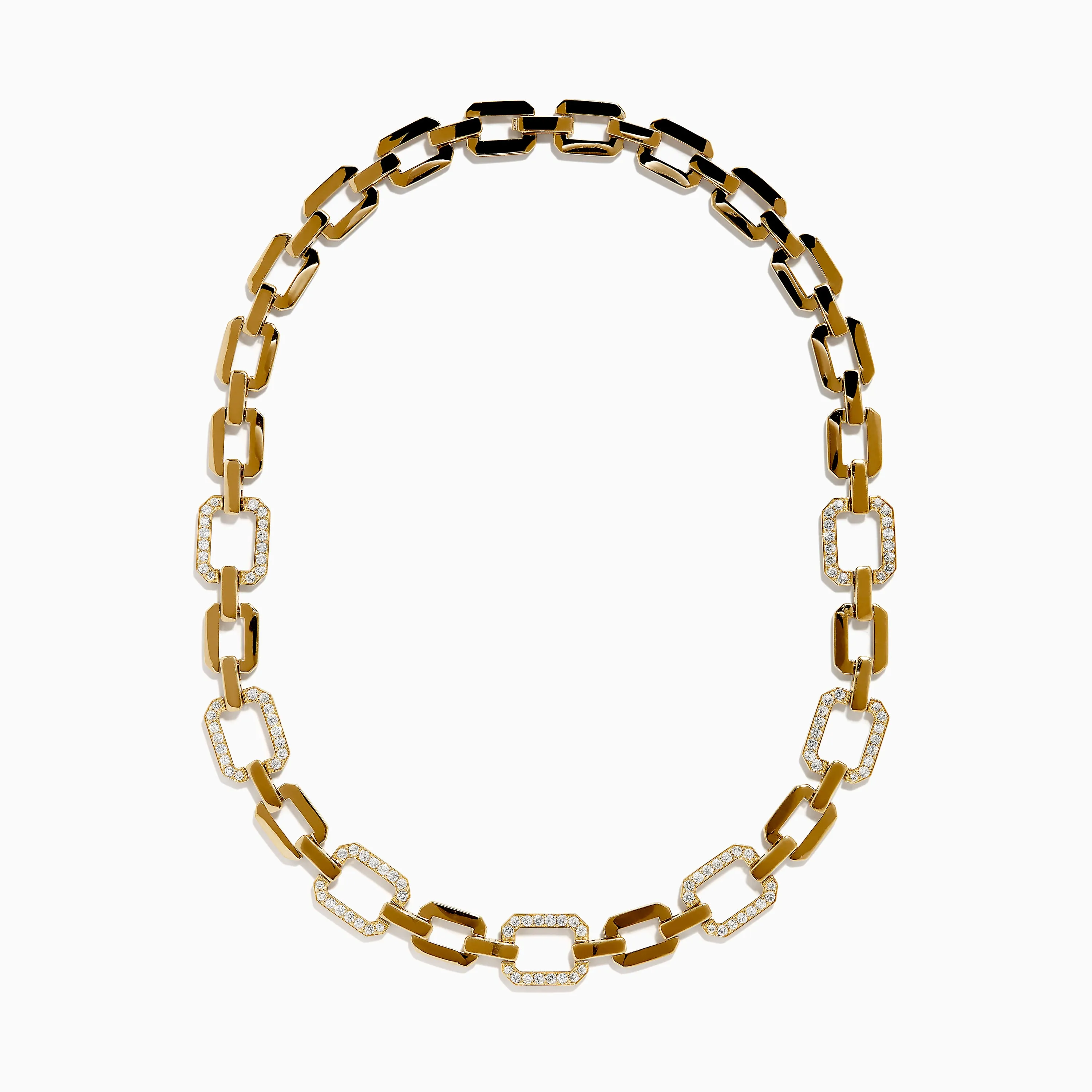 D'Oro 14K Yellow Gold Diamond Necklace sold by Effy product image thumbnail 3