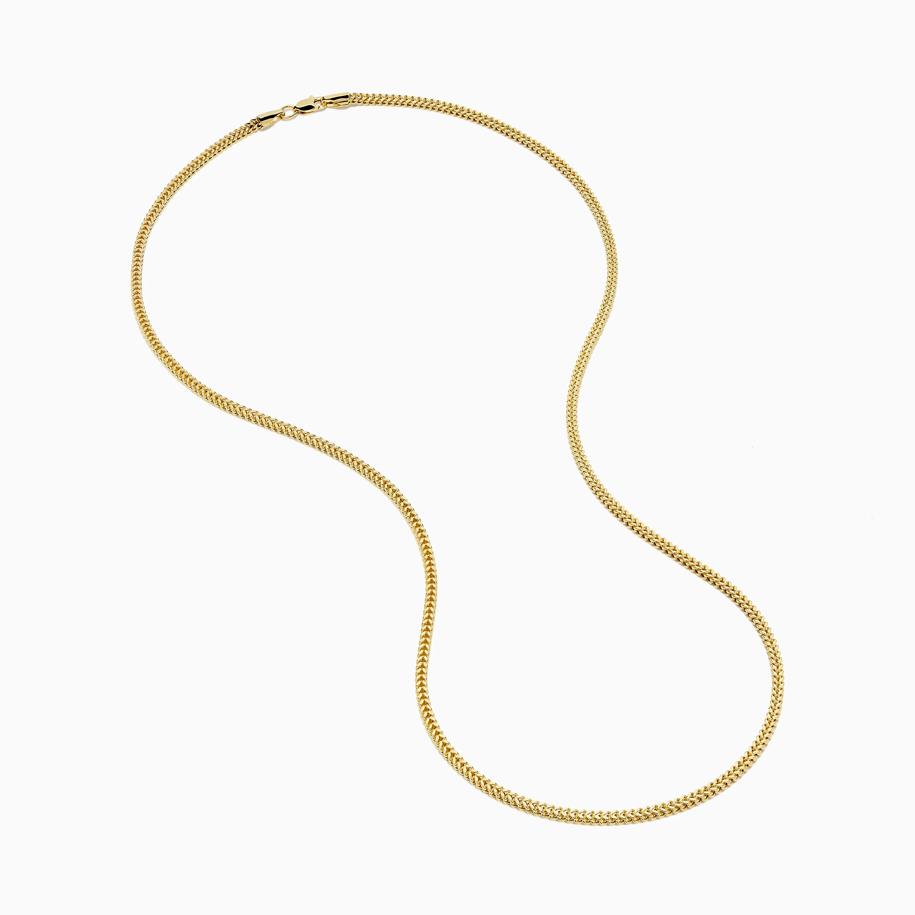 Men's 14K Yellow Gold Hollow Franco Necklace sold by Effy product image thumbnail 2