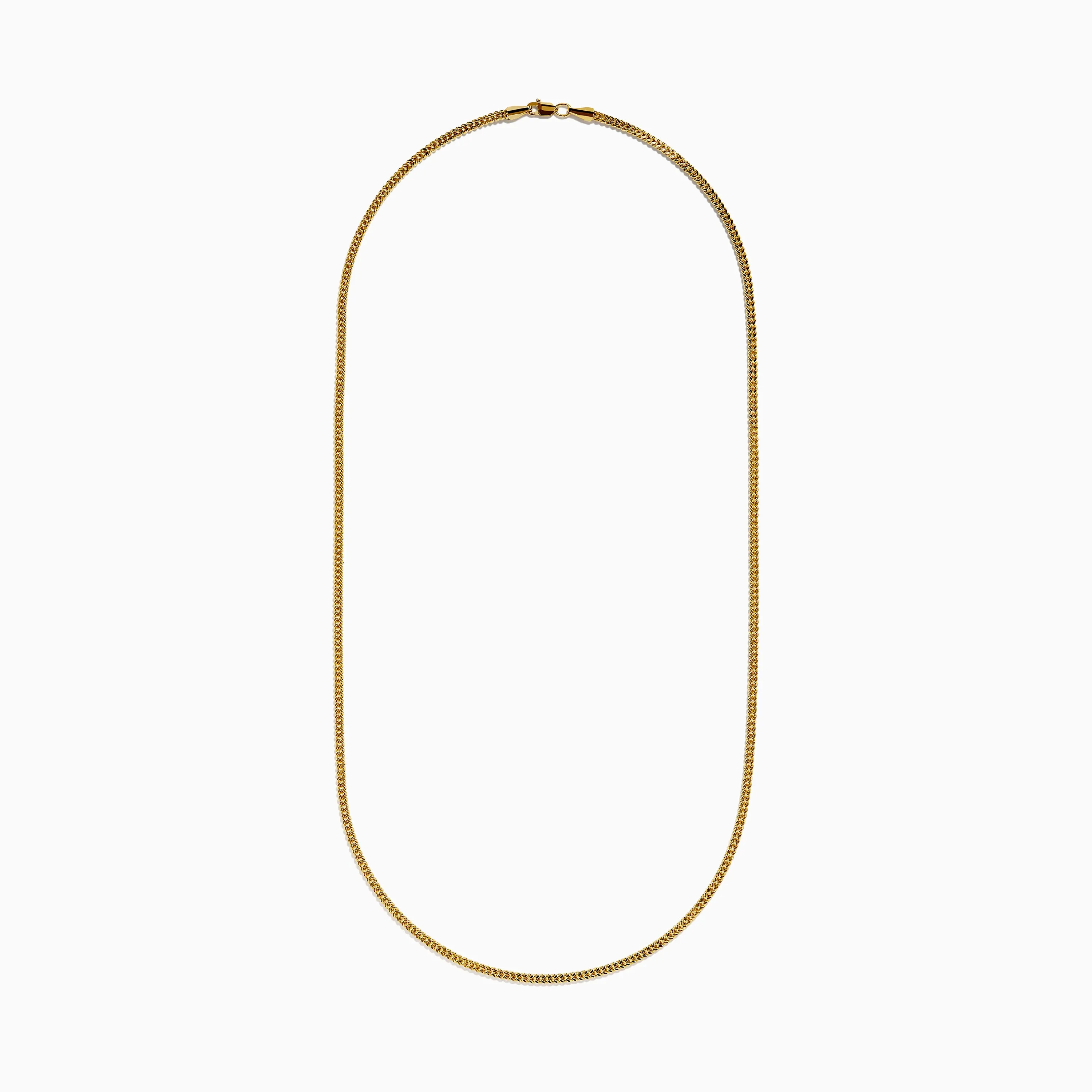 Men's 14K Yellow Gold Hollow Franco Necklace sold by Effy product image thumbnail 3