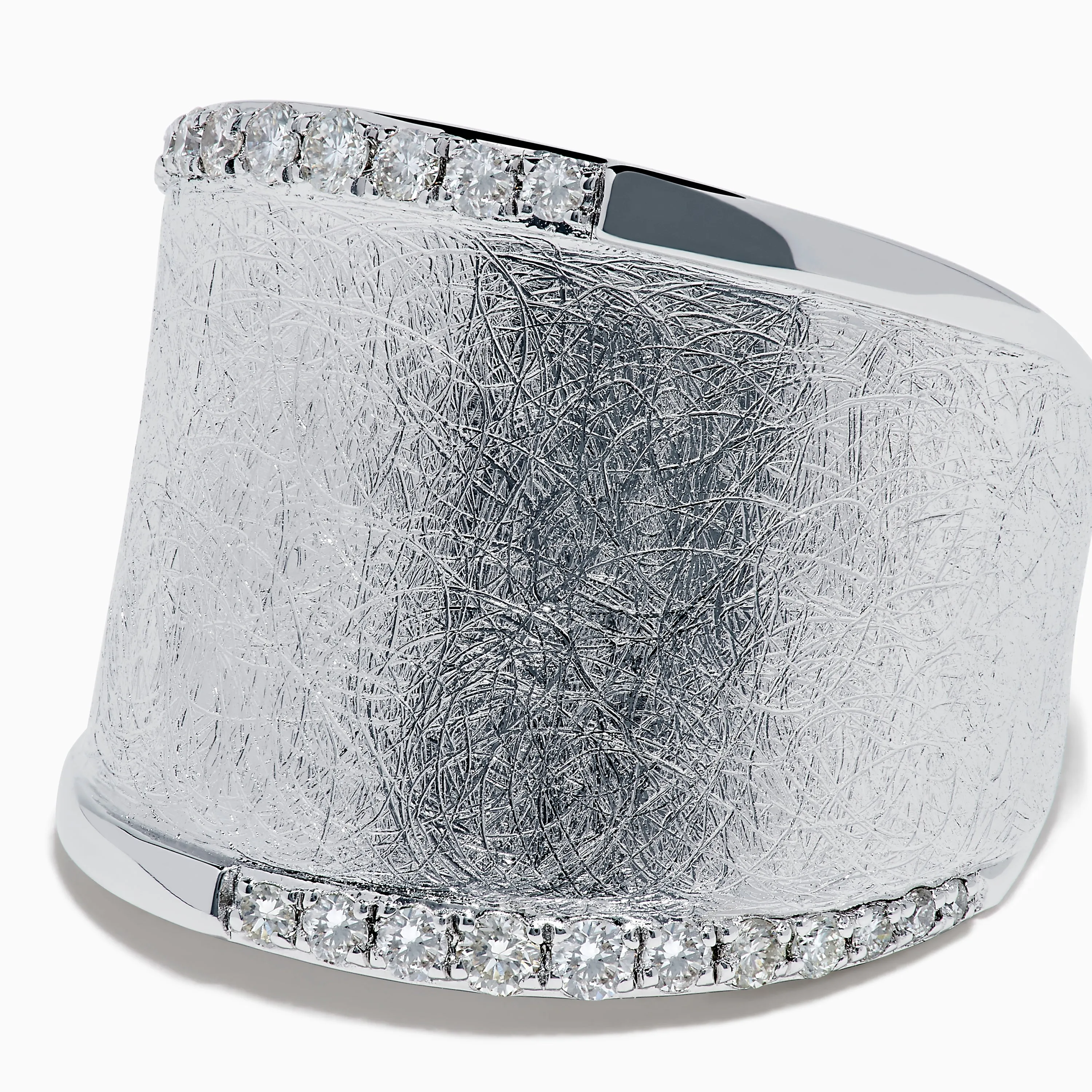 925 Sterling Silver Diamond Accented Wide Ring sold by Effy product image thumbnail 2