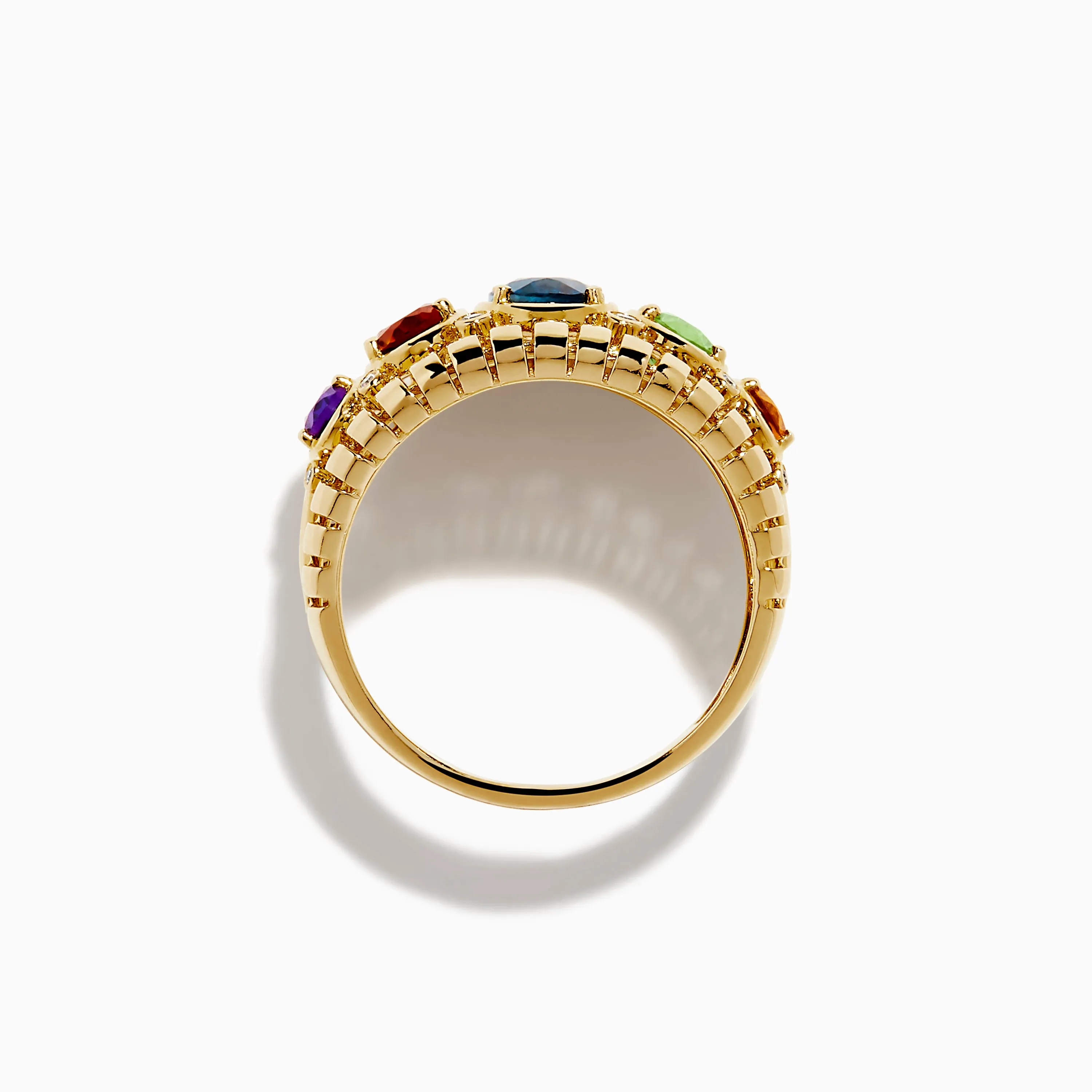 Mosaic 14K Yellow Gold Mix Stone Ring sold by Effy product image thumbnail 3