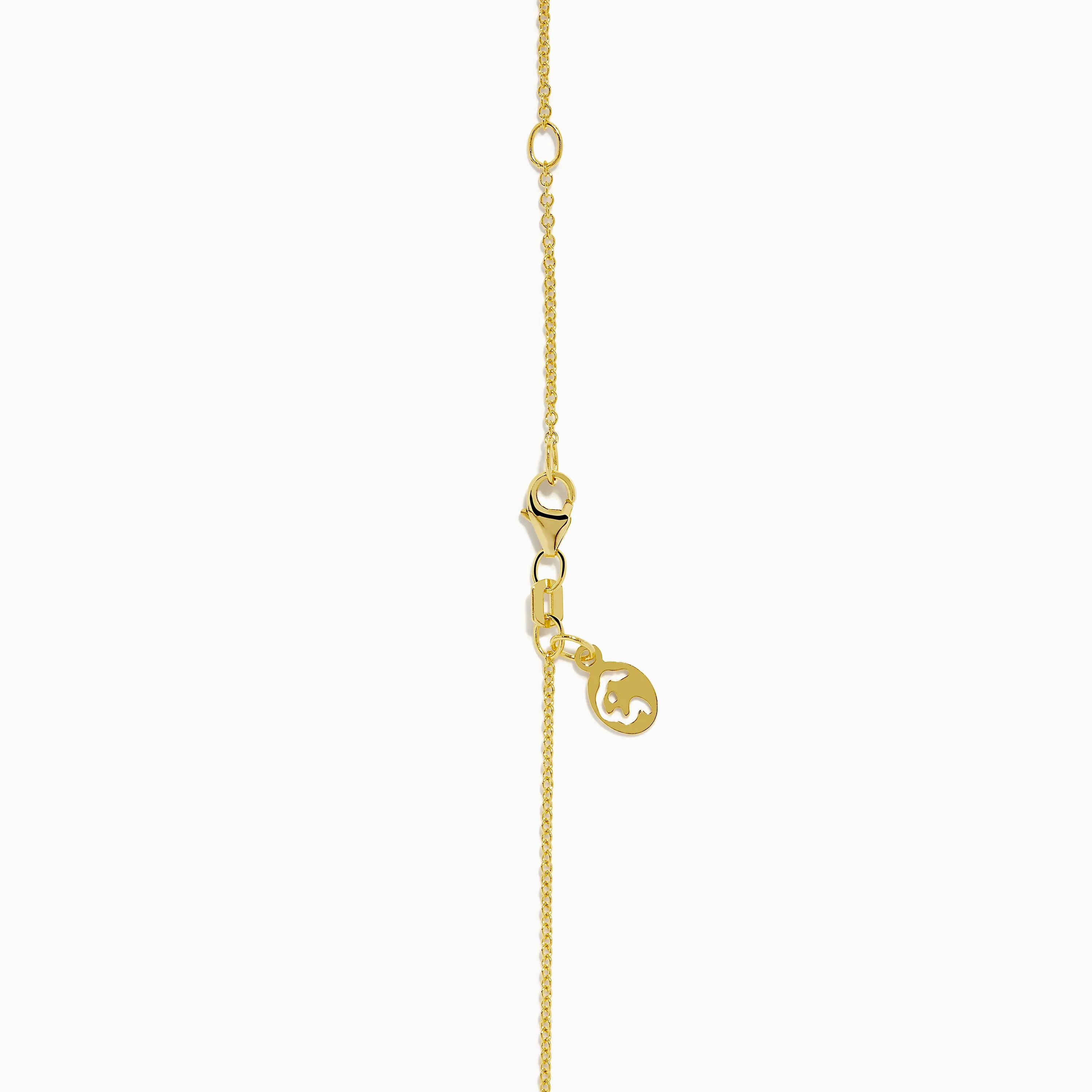 Signature 14K Yellow Gold Black Diamond Panther Pendant sold by Effy product image thumbnail 4