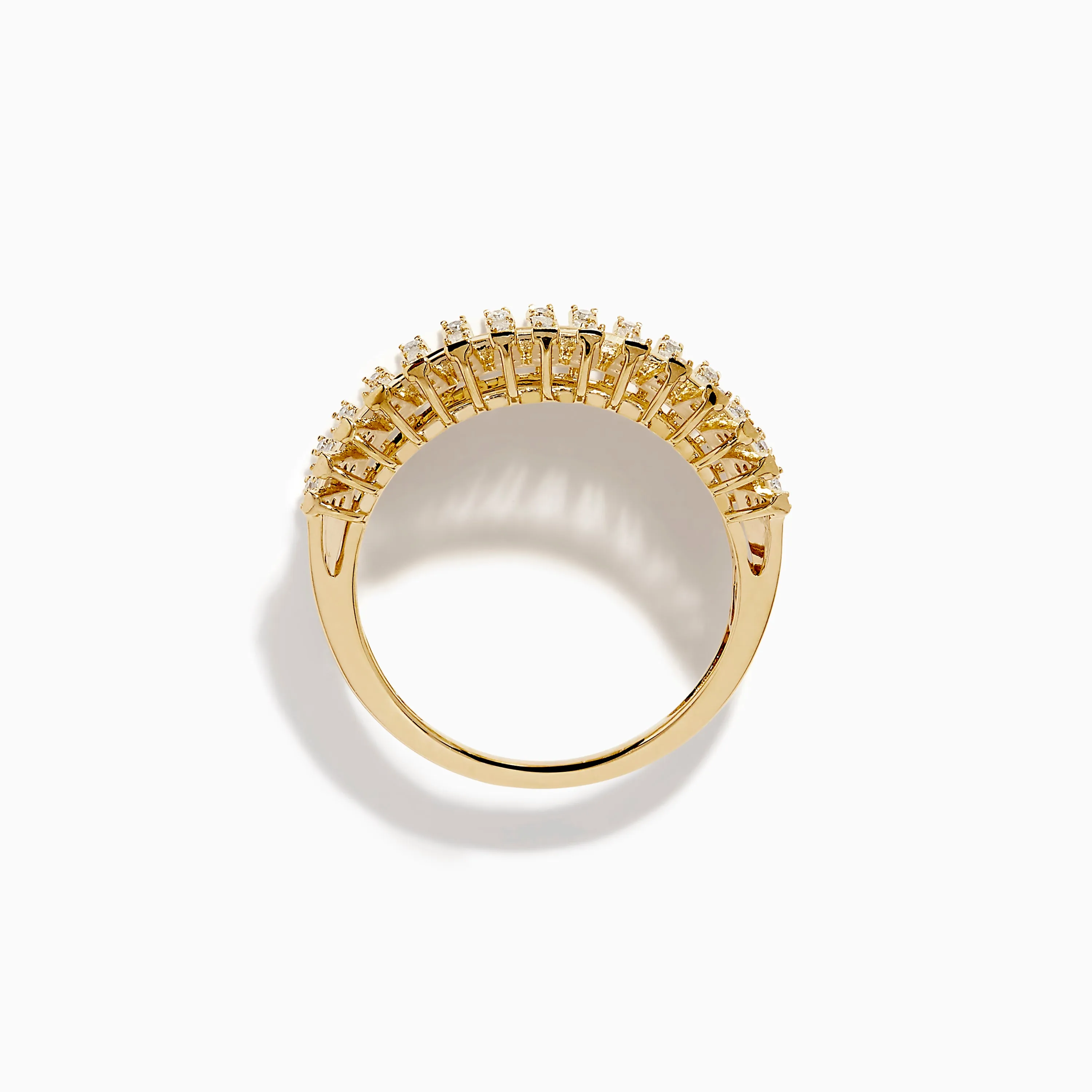 Watercolor 14K Yellow Gold Diamond and Multi Sapphire Ring sold by Effy product image thumbnail 3