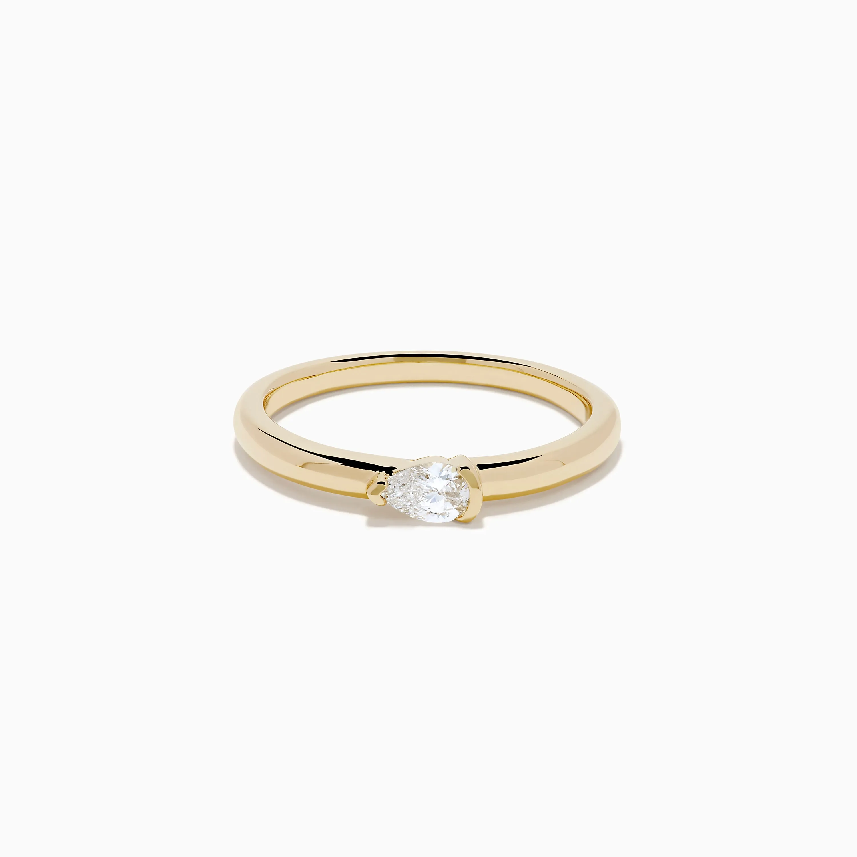 D'Oro 14K Yellow Gold Diamond Ring sold by Effy