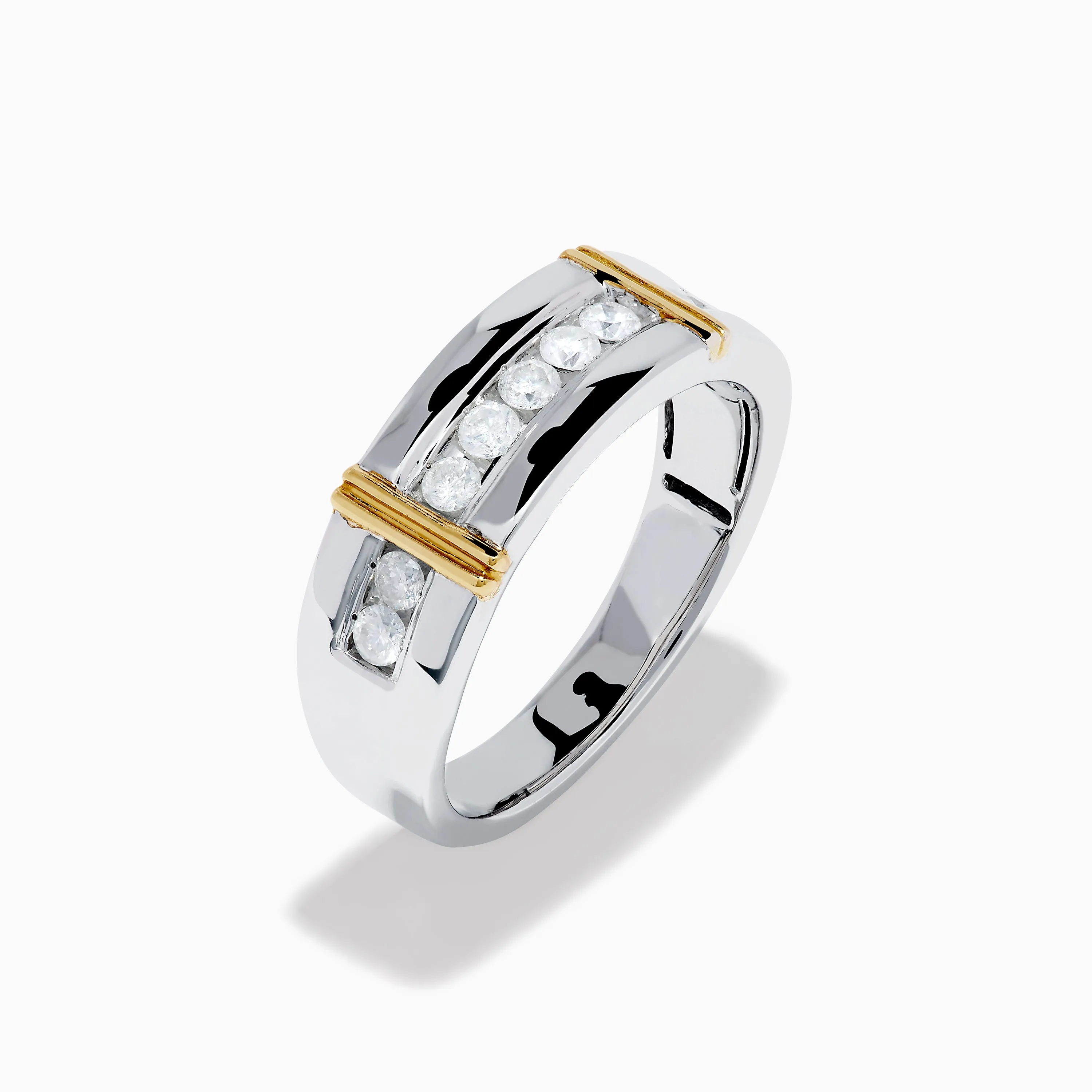 Men's 925 Sterling Silver Diamond Ring sold by Effy product image thumbnail 4