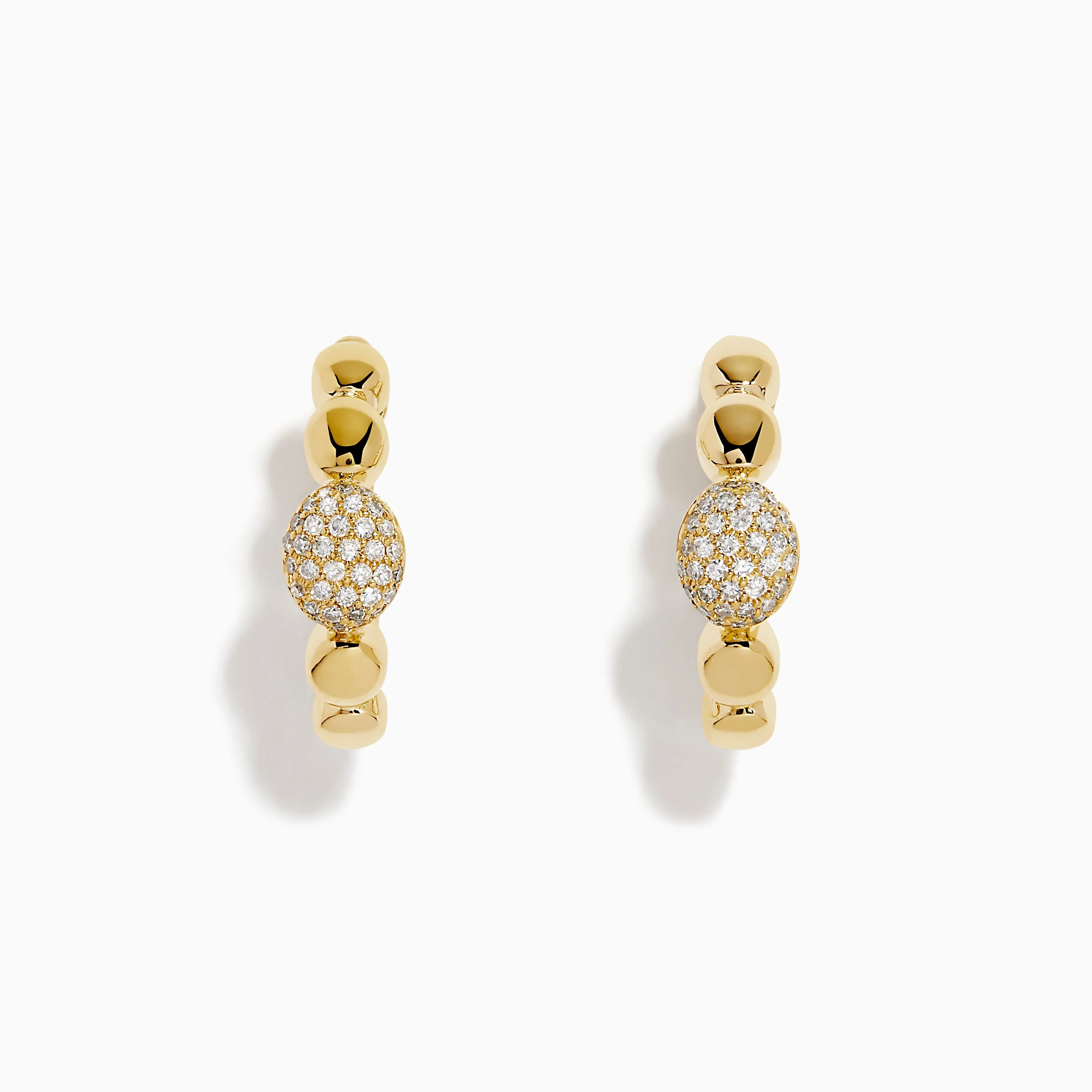 D'Oro 14K Yellow Gold Diamond Earrings sold by Effy
