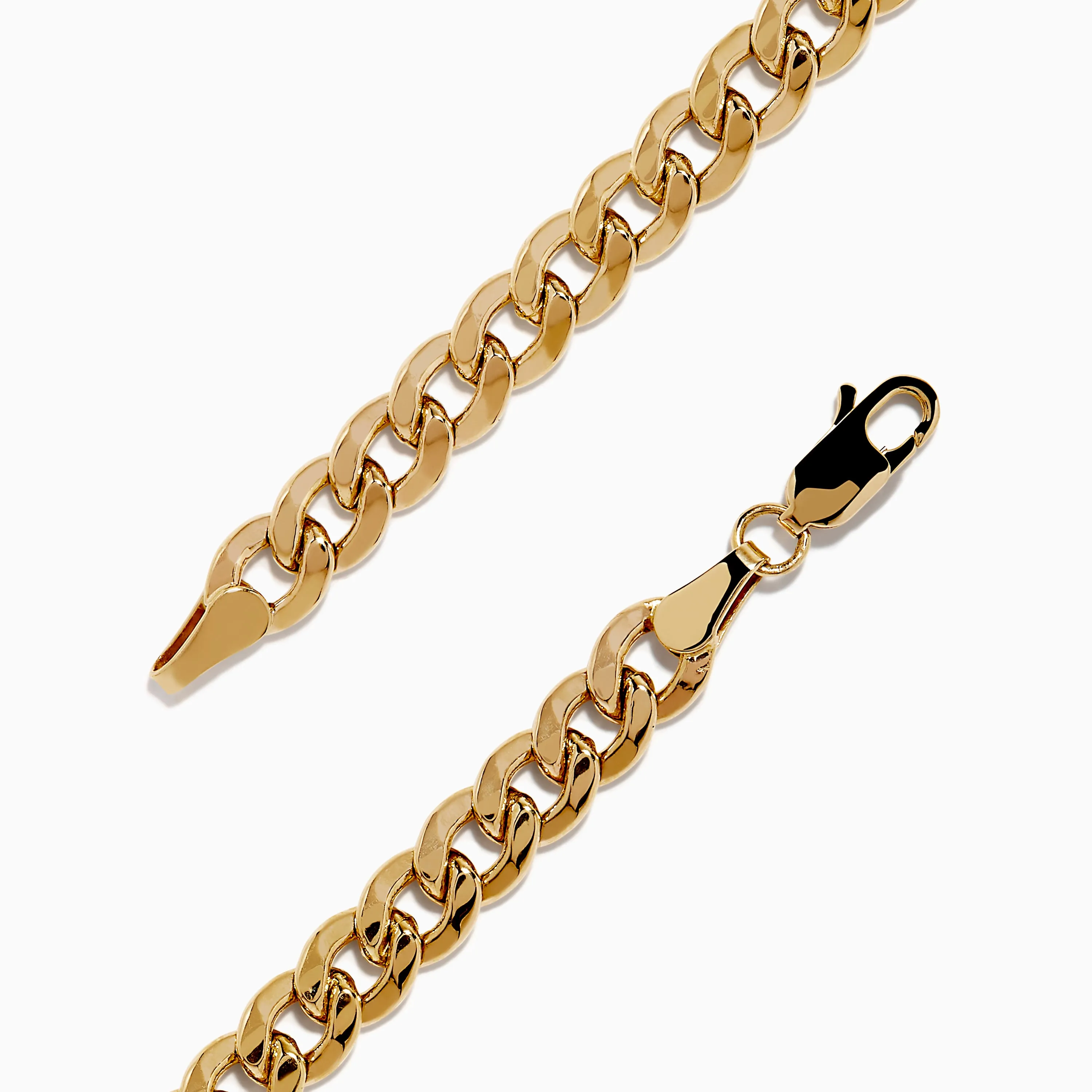 Men's 14K Yellow Gold Black Diamond Cross Bracelet sold by Effy product image thumbnail 4