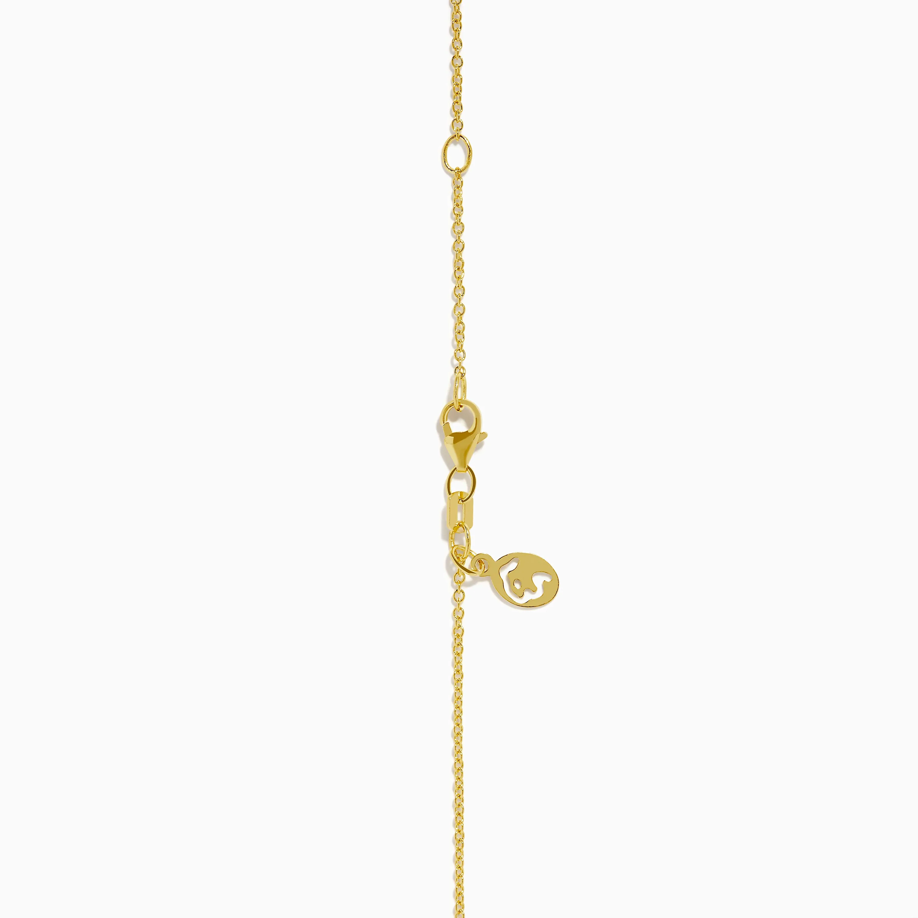 14K Yellow Gold Lapis and Diamond Evil Eye Disc Pendant sold by Effy product image thumbnail 4