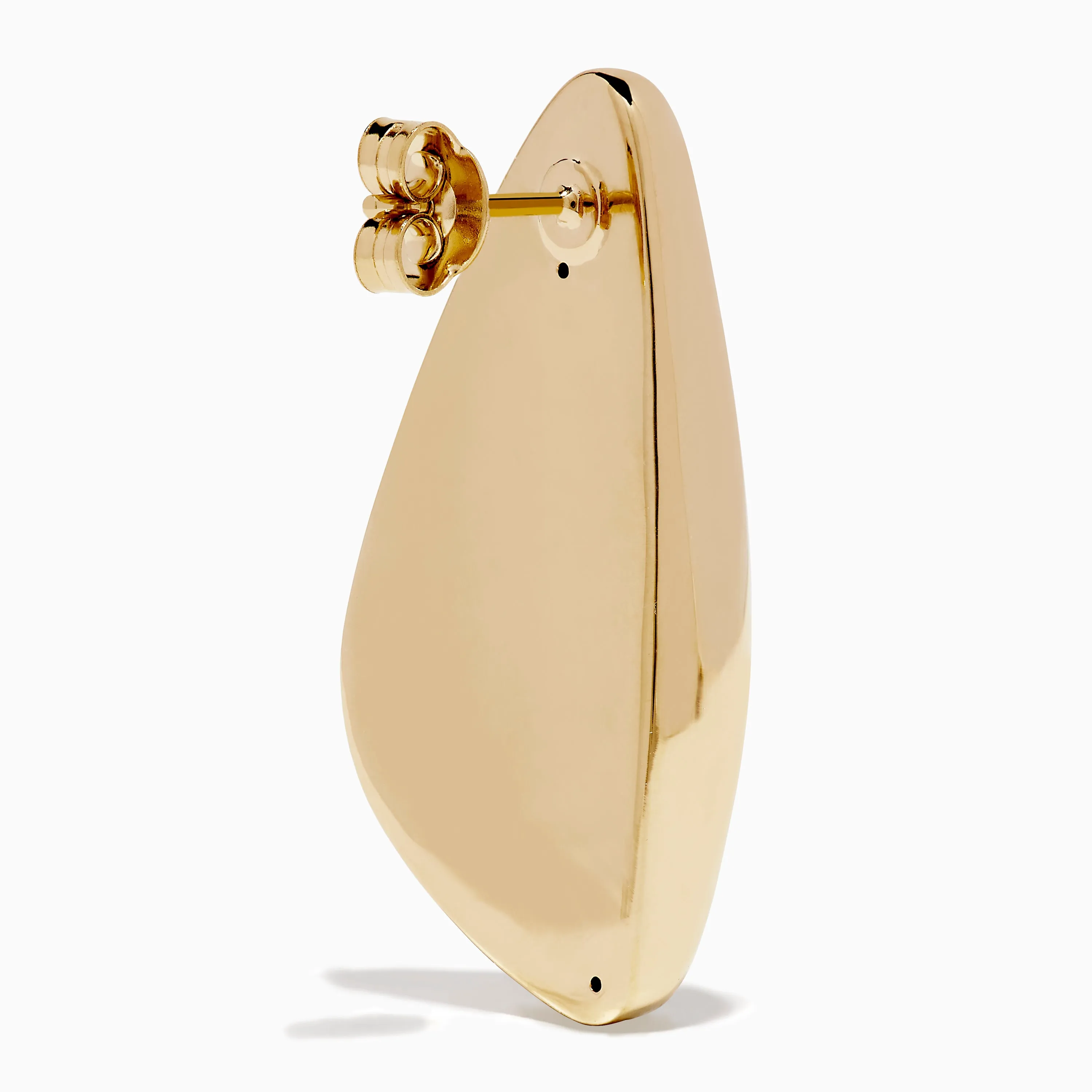 14K Yellow Gold Triangle Stud Earrings sold by Effy product image thumbnail 4