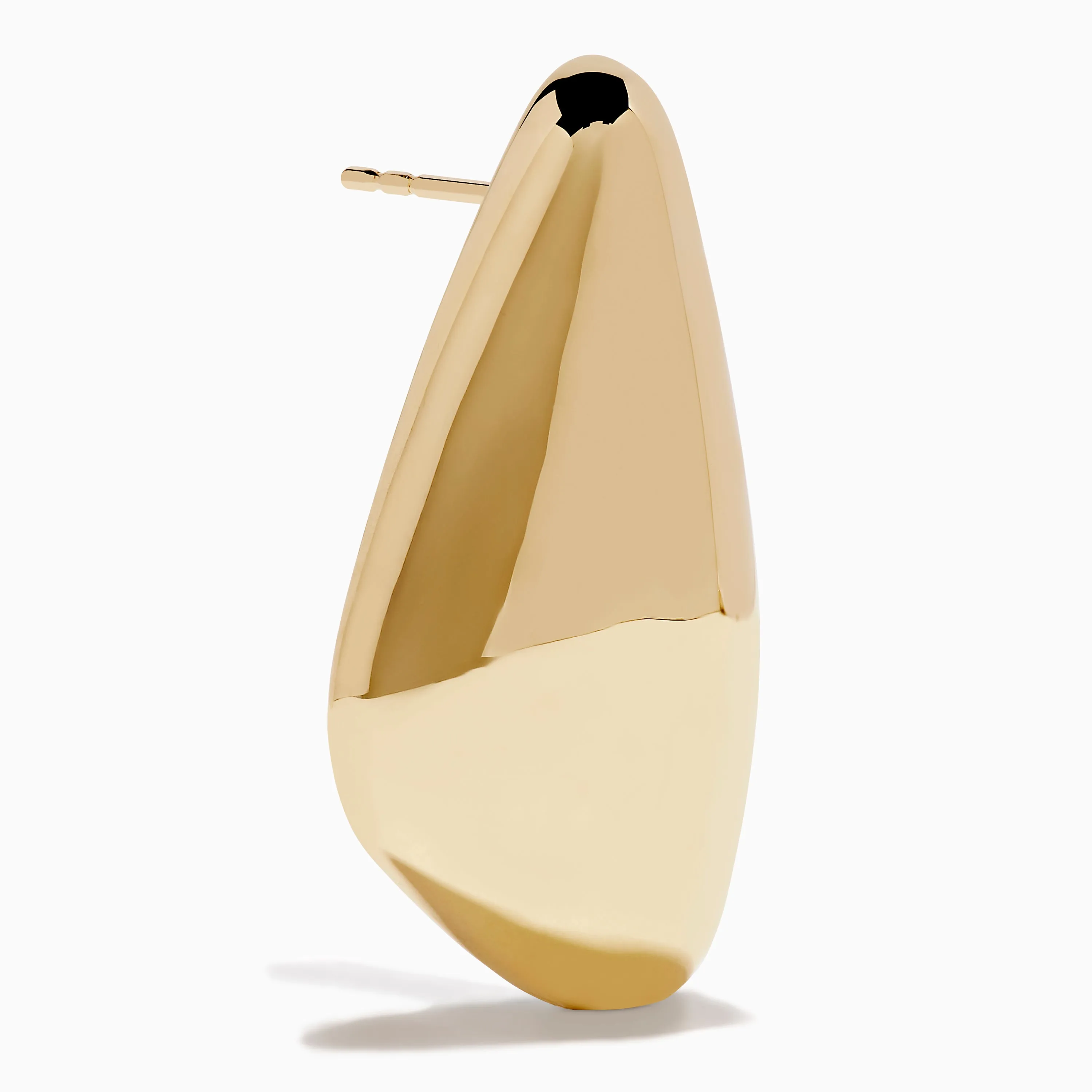 14K Yellow Gold Triangle Stud Earrings sold by Effy product image thumbnail 3