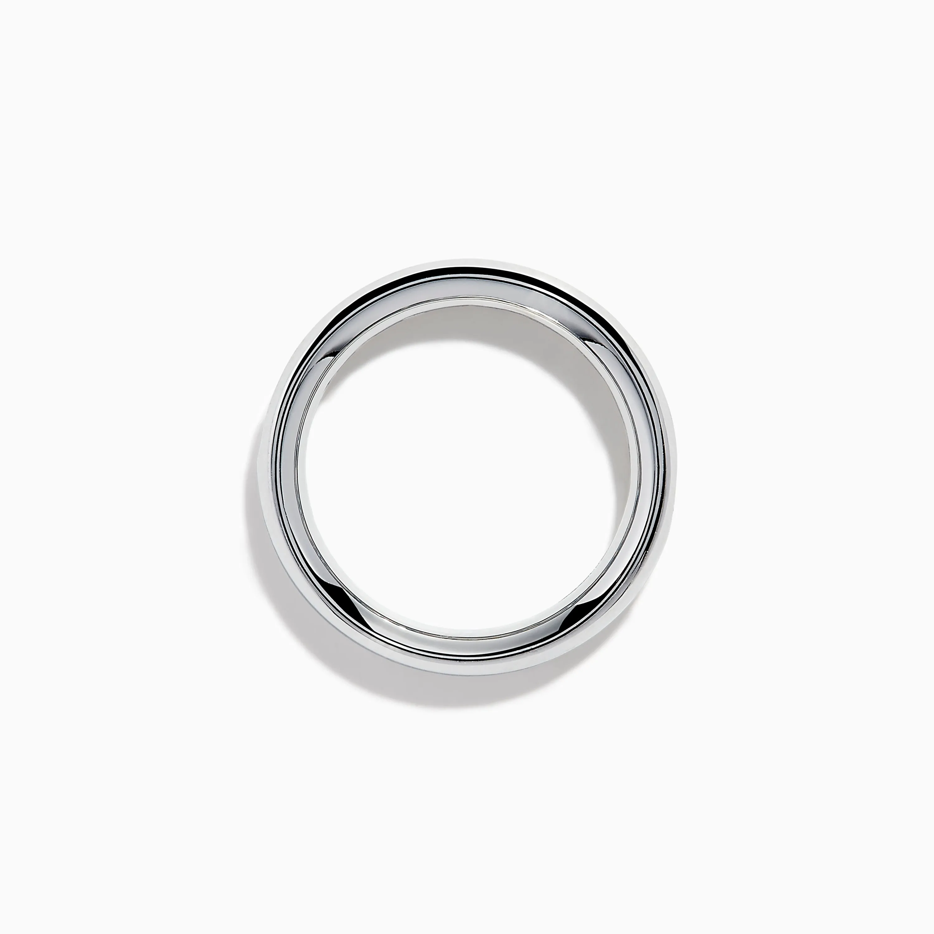 Lab Grown Blue Diamond Channel Set Band in 14K White Gold sold by Effy product image thumbnail 3