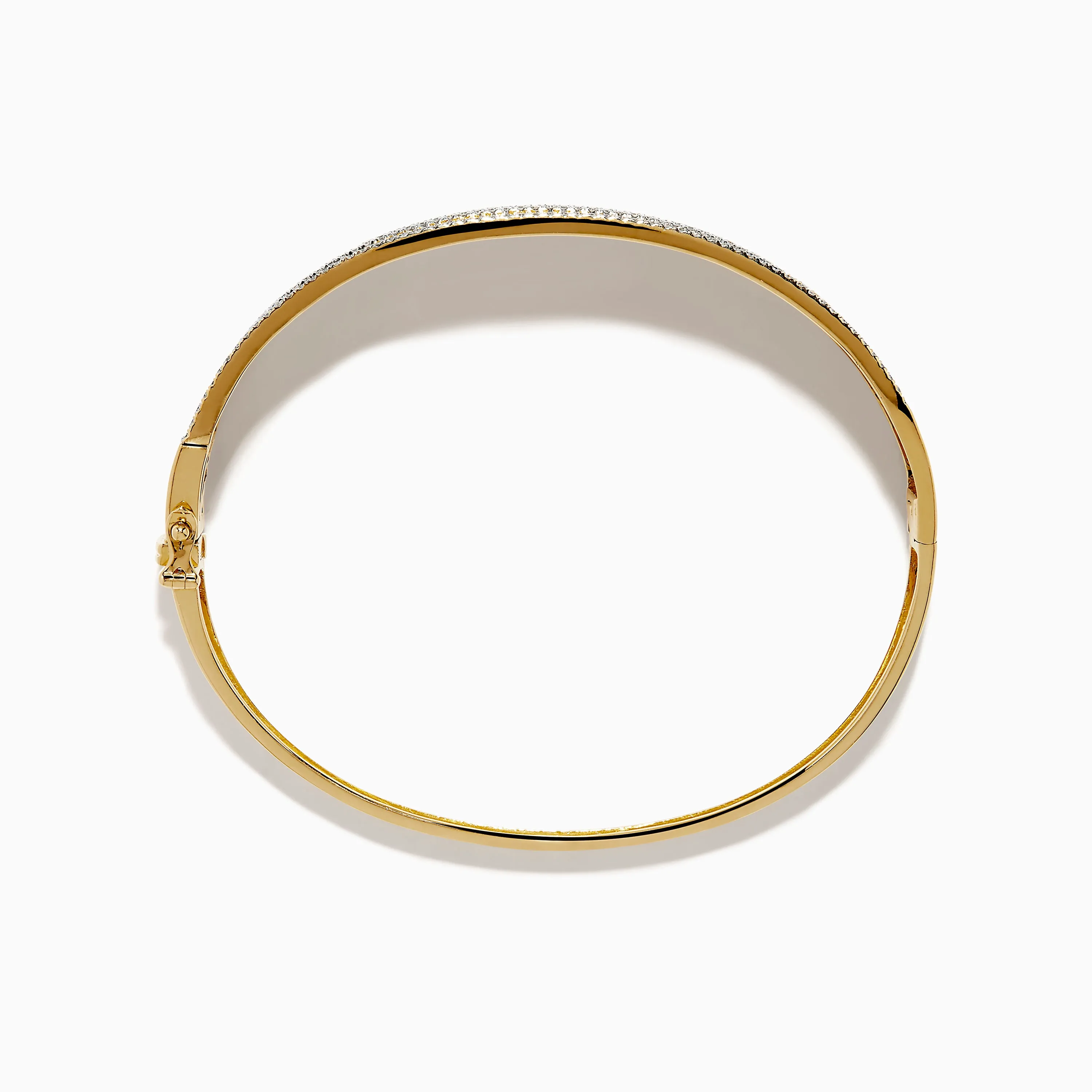 D'Oro 14K Yellow Gold Diamond Bangle sold by Effy product image thumbnail 3