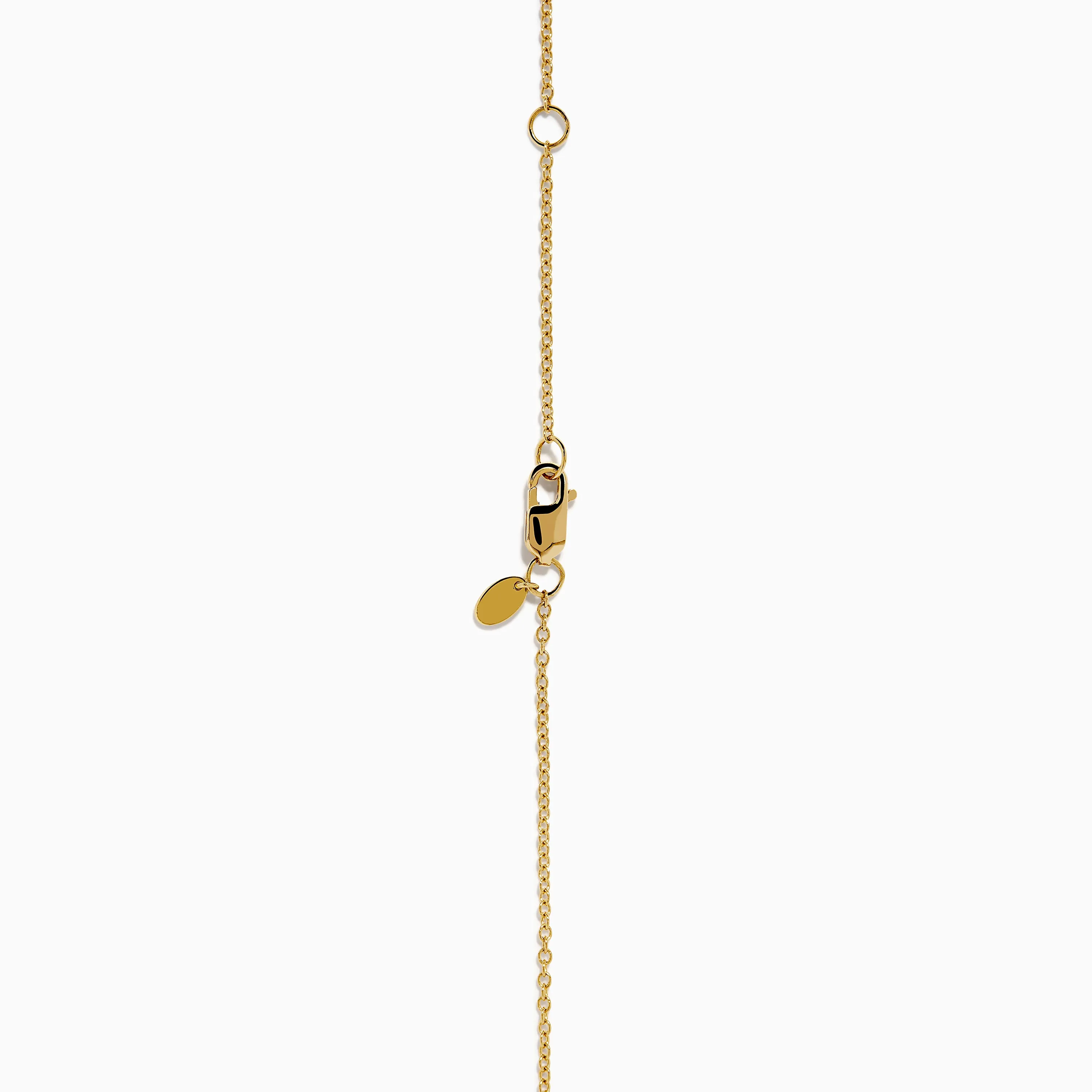 Star Lab Grown Diamond Necklace in 18K Yellow Gold sold by Effy product image thumbnail 4
