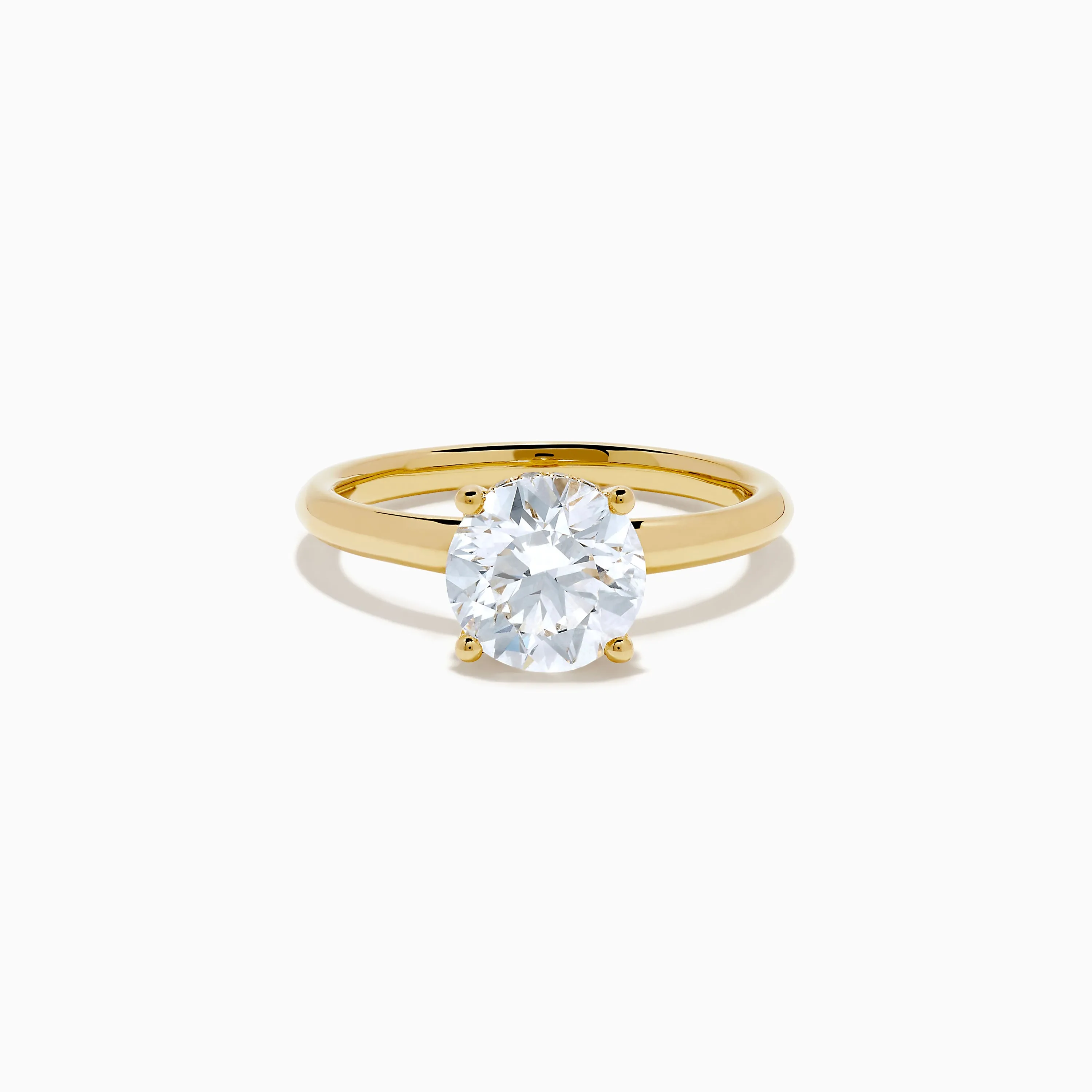 Star Lab Grown Diamond Vine Ring in 18K Yellow Gold sold by Effy