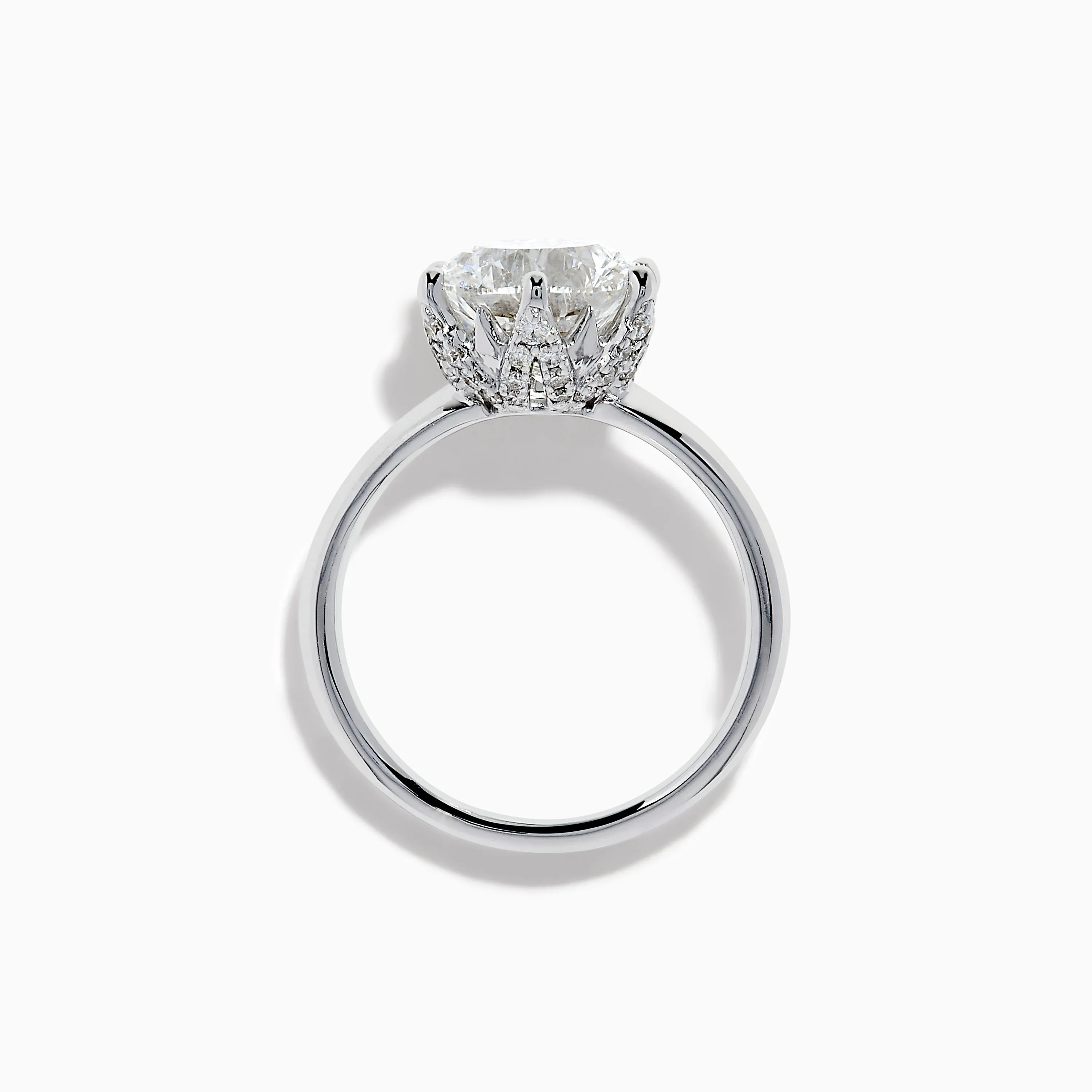 Star Lab Grown Diamond Ring in 18K White Gold sold by Effy product image thumbnail 3