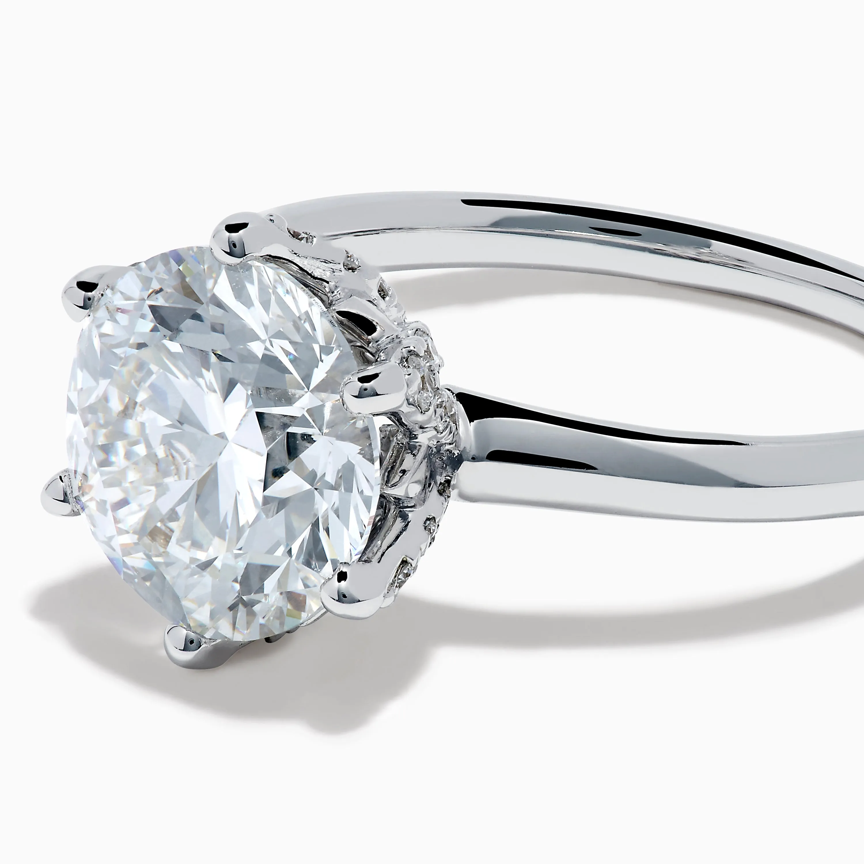 Star Lab Grown Diamond Ring in 18K White Gold sold by Effy product image thumbnail 2