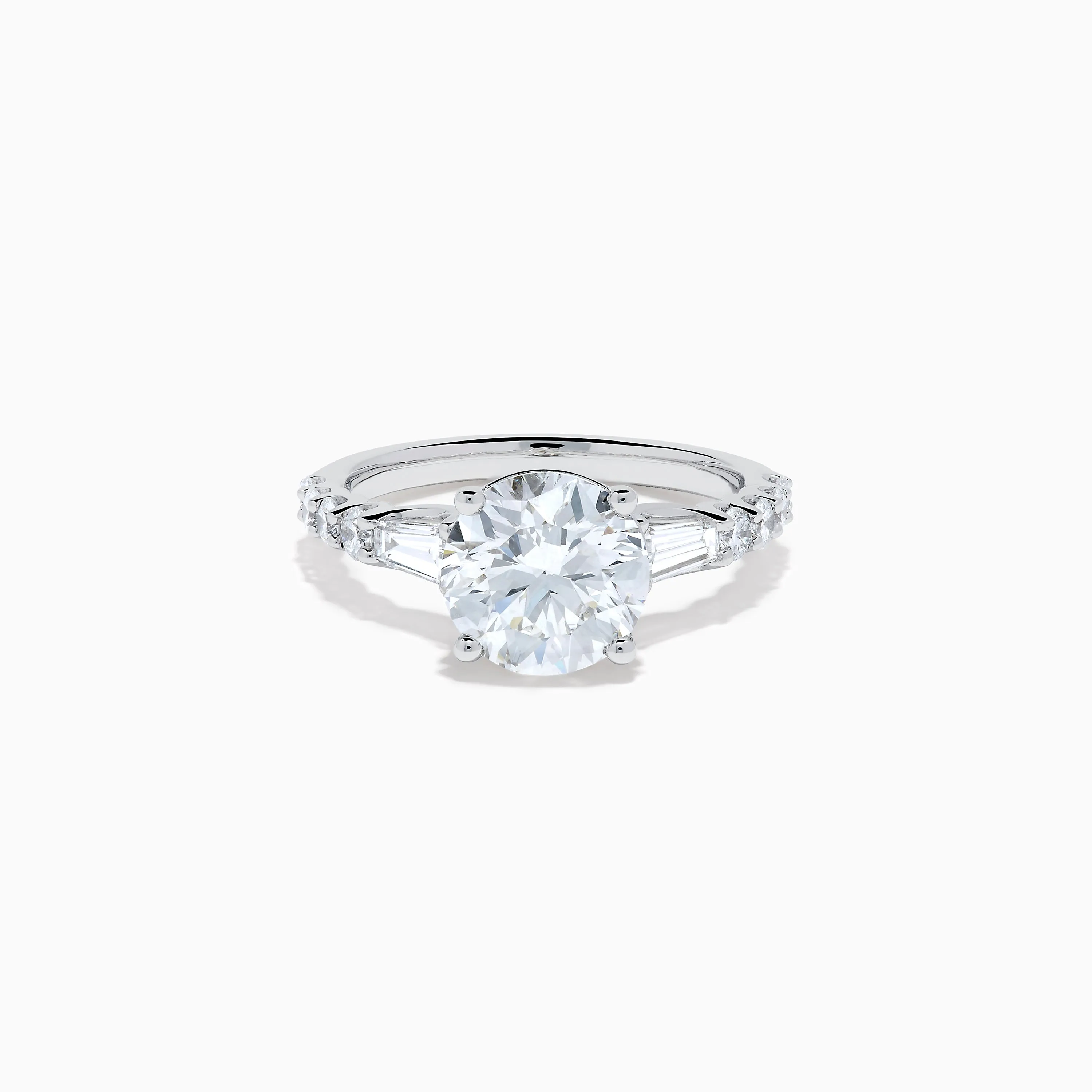 Star Lab Grown Diamond Ring in 18K White Gold sold by Effy