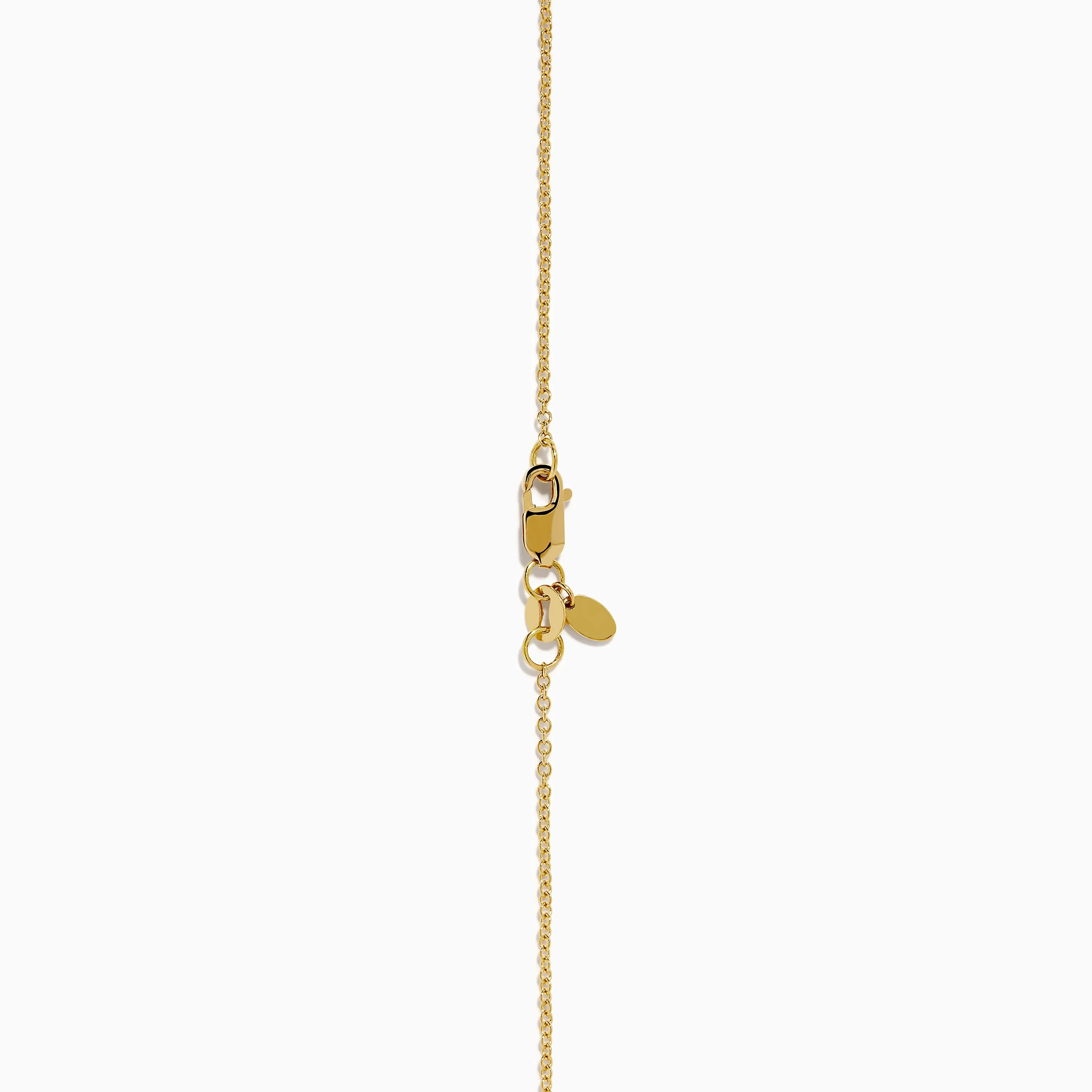 Star Lab Grown Diamond Solitaire Pendant in 18K Yellow Gold sold by Effy product image thumbnail 4