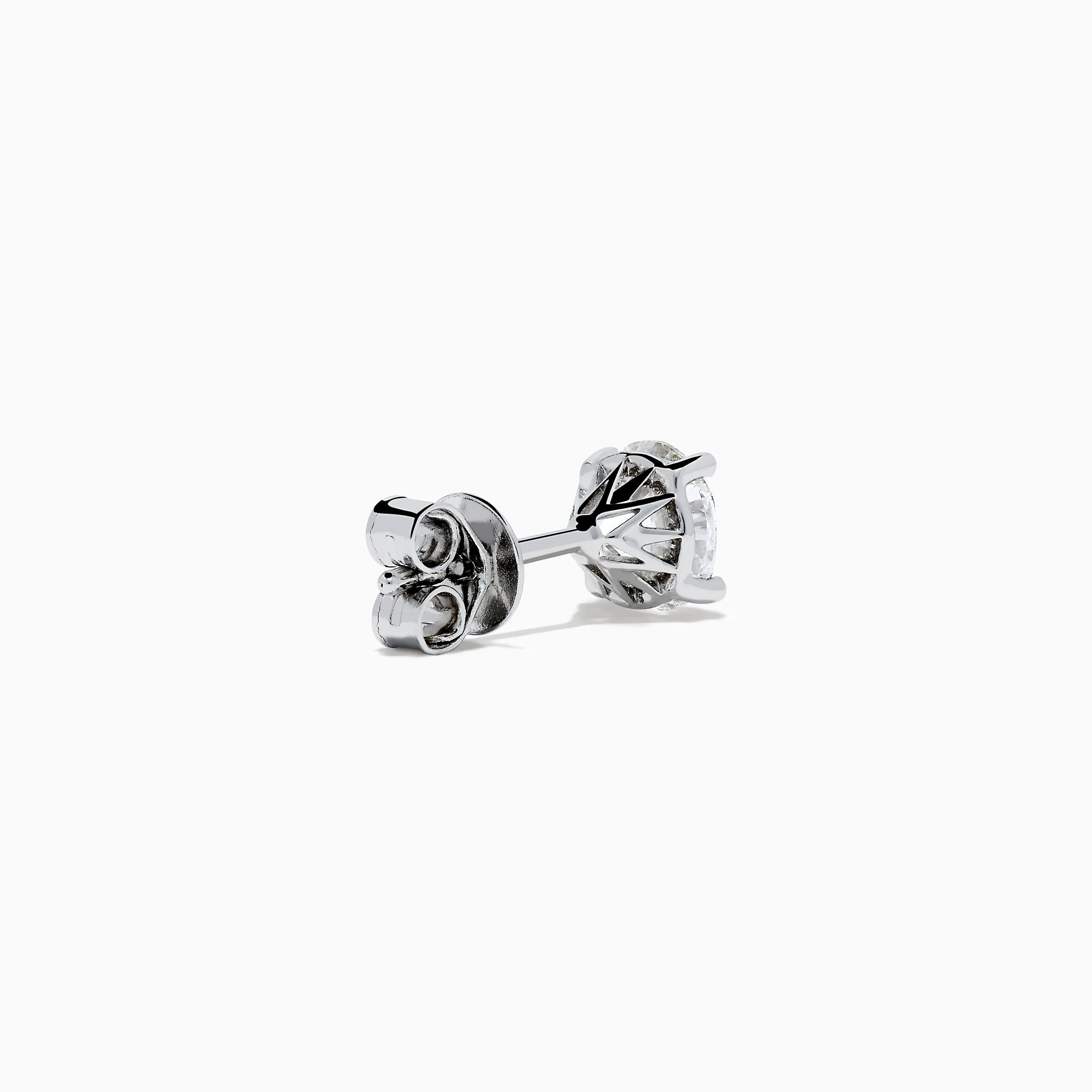 Star Lab Grown Diamond Stud Earrings in 18K White Gold sold by Effy product image thumbnail 4