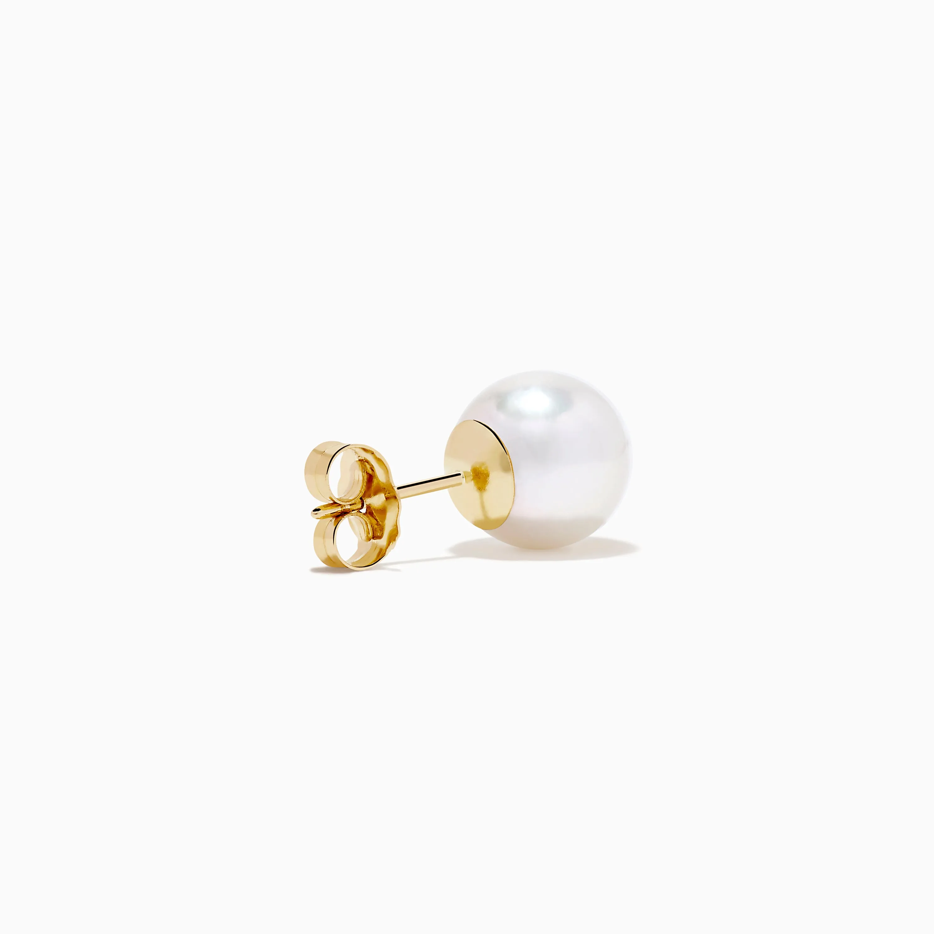14K Yellow Gold Cultured Akoya Pearl Stud Earrings sold by Effy product image thumbnail 4