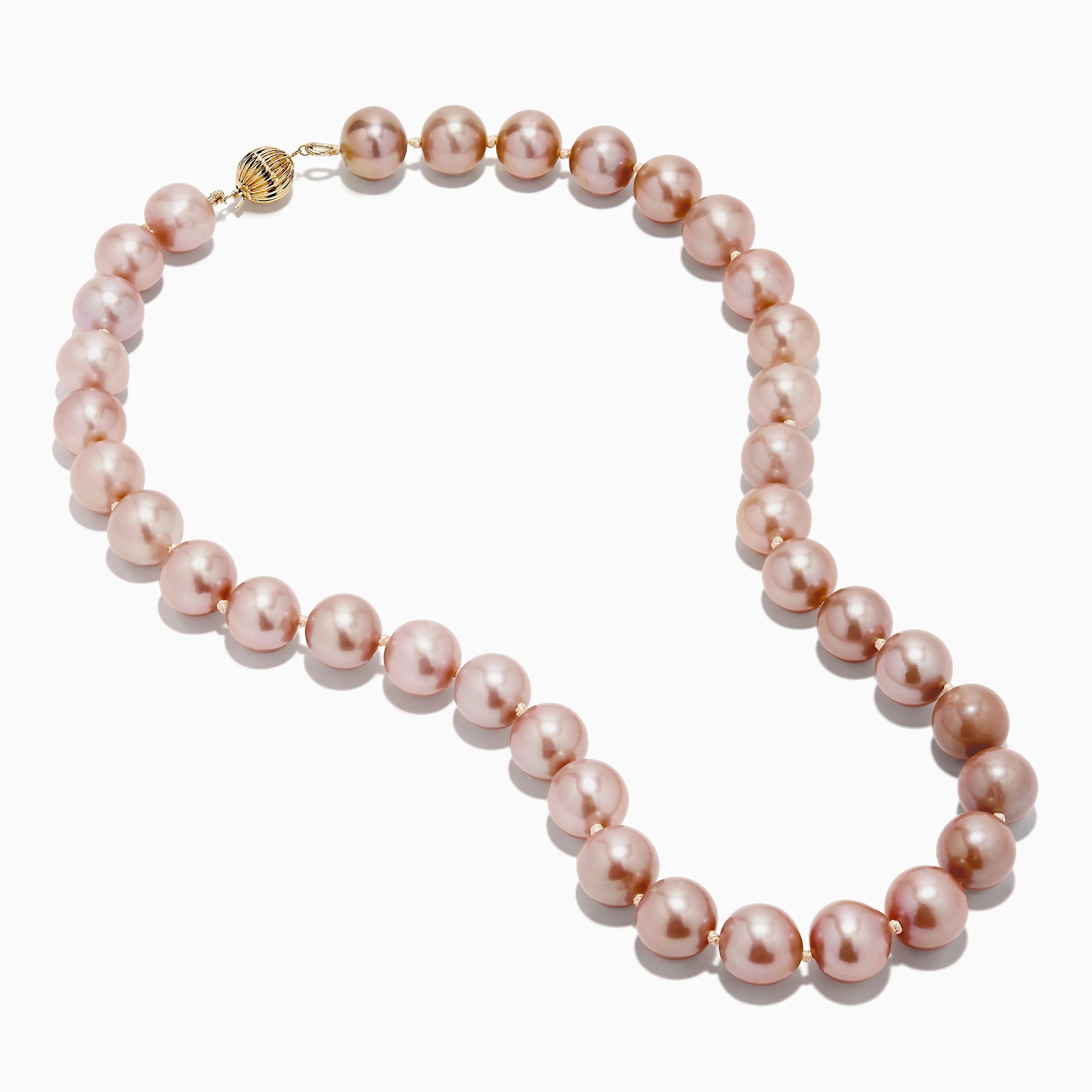 14K Yellow Gold Freshwater Lilac Pearl Necklace sold by Effy product image thumbnail 2