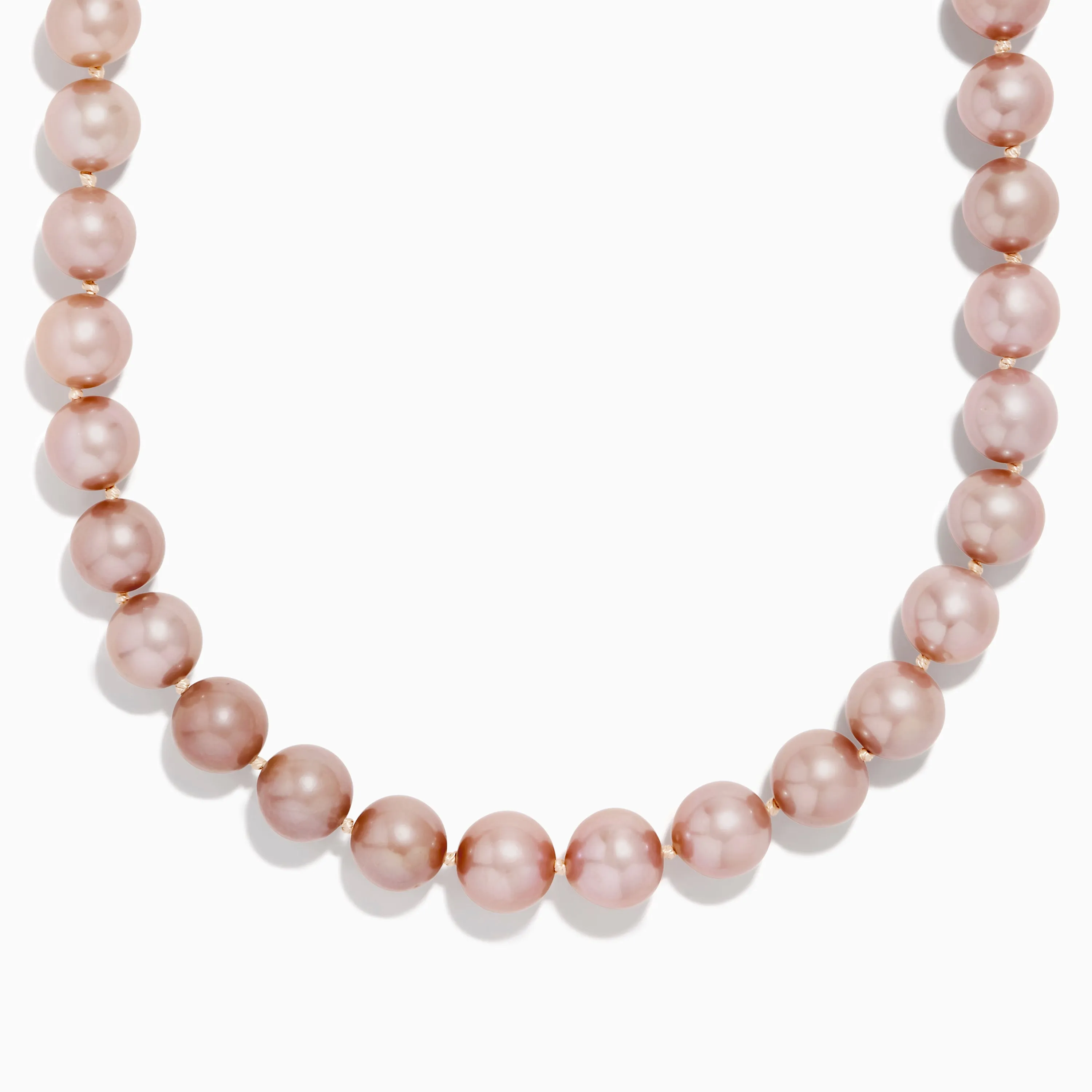 14K Yellow Gold Freshwater Lilac Pearl Necklace sold by Effy