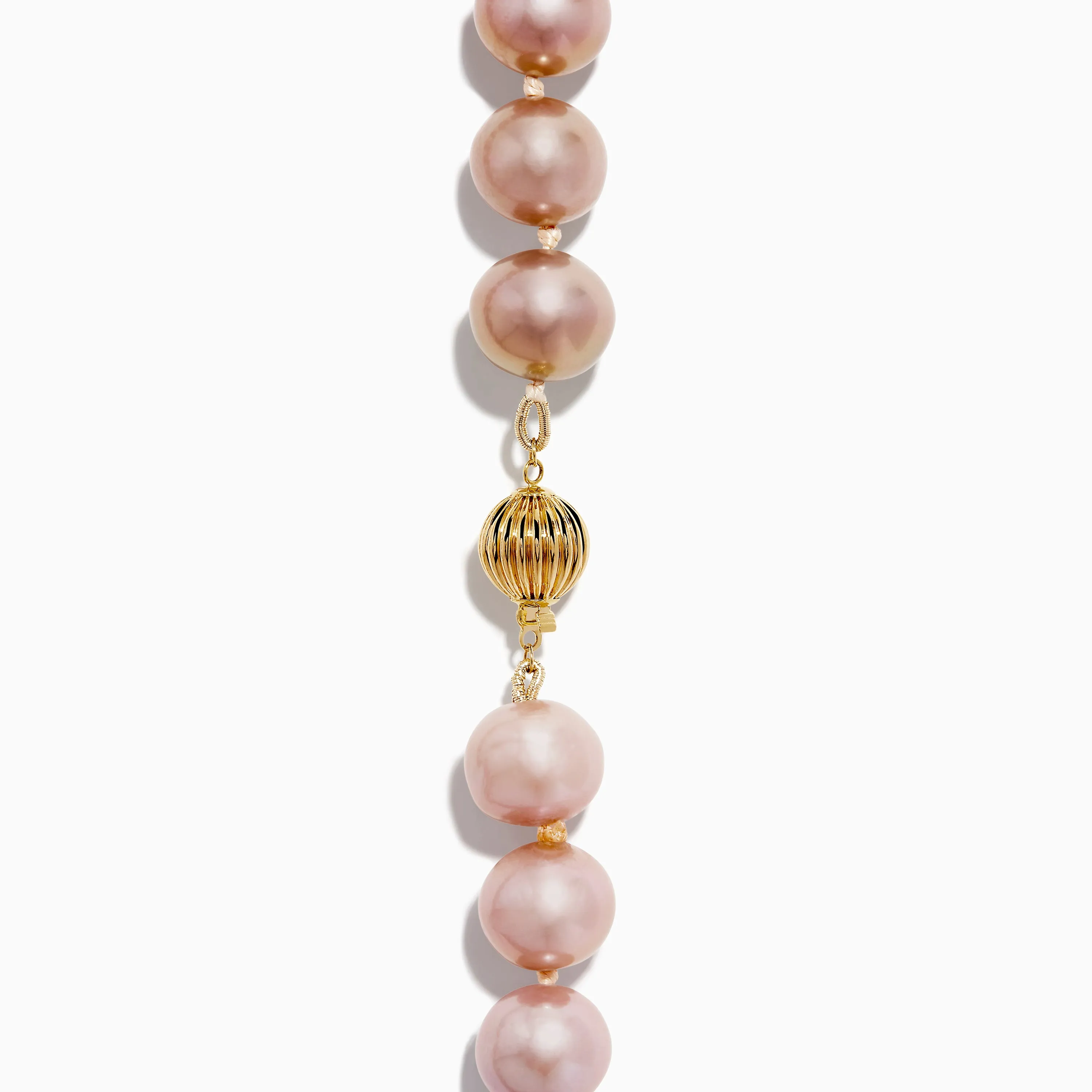 14K Yellow Gold Freshwater Lilac Pearl Necklace sold by Effy product image thumbnail 4
