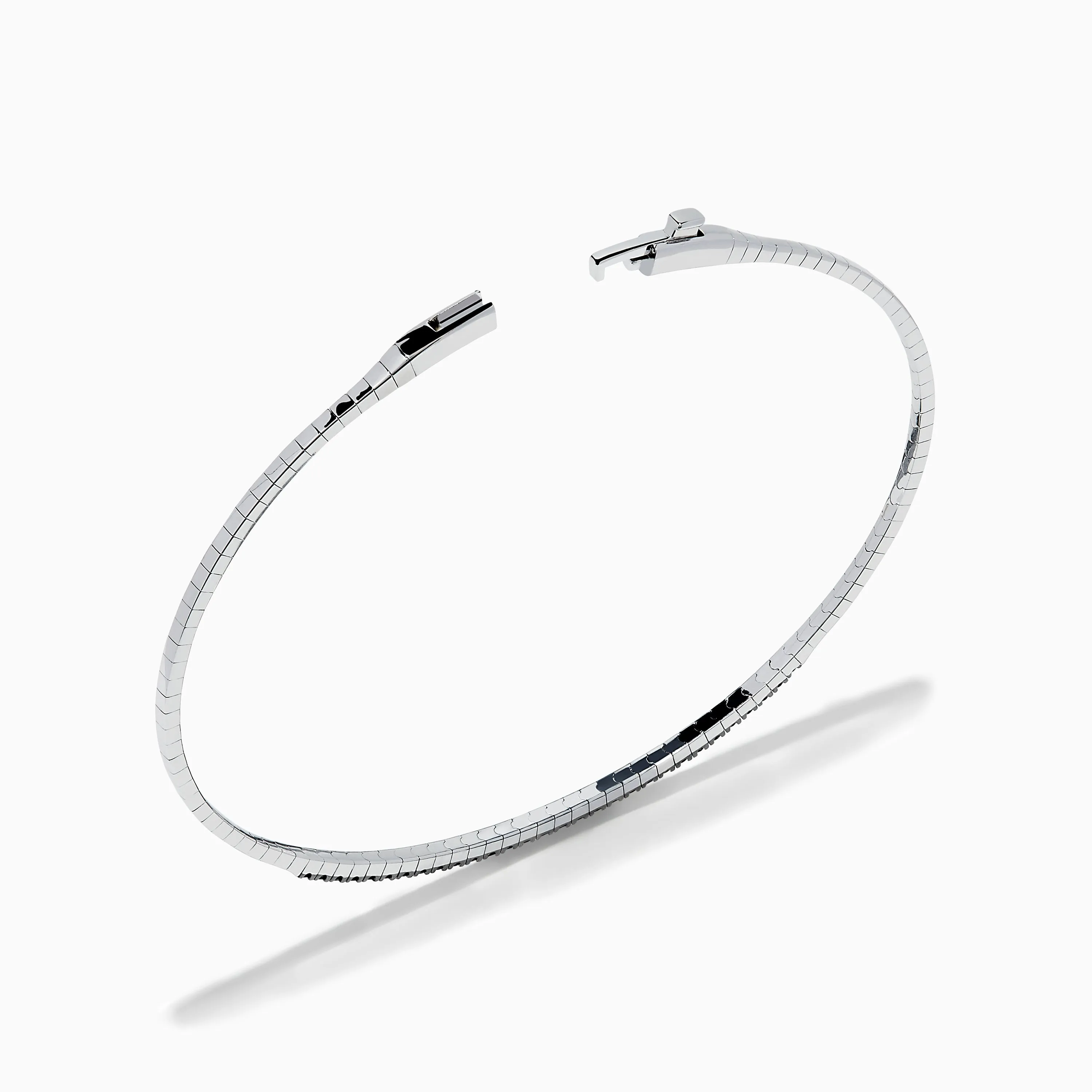 Caviar 14K White Gold Black Diamond Bangle sold by Effy product image thumbnail 2